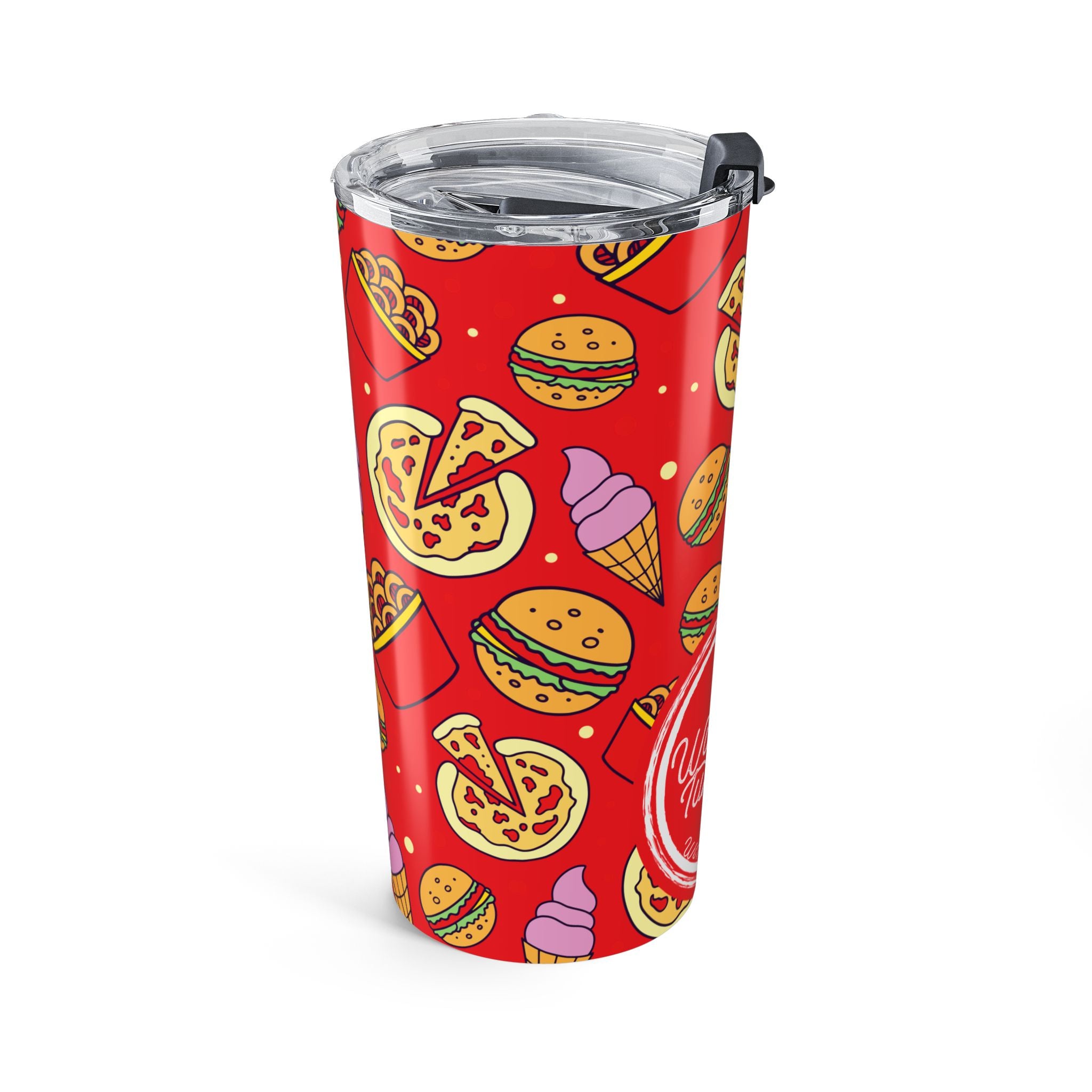 Snack Attack Frenzy (Red) - Fast Food Collection - 20oz Tumbler