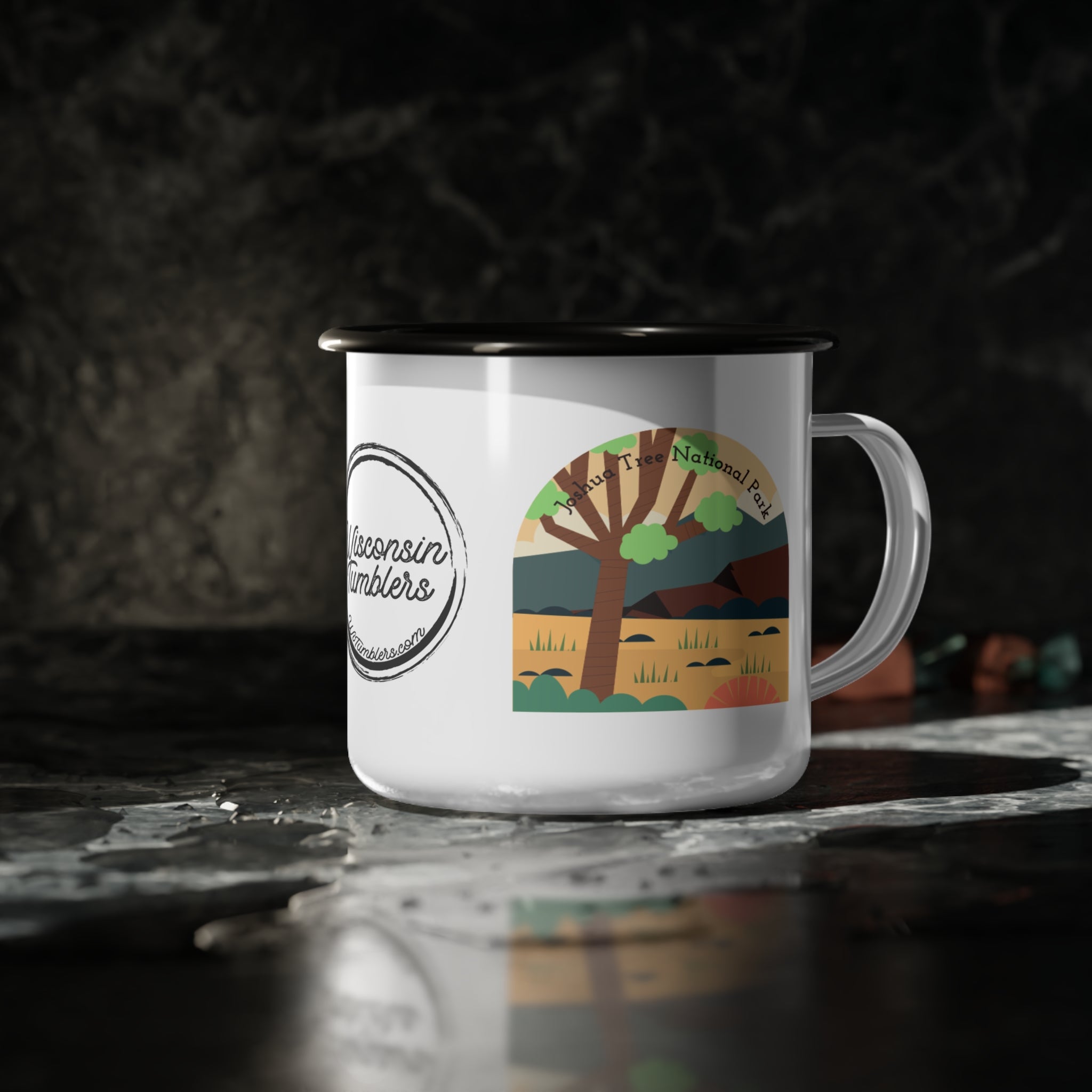 Joshua Tree National Park - Enamel Camp Cup