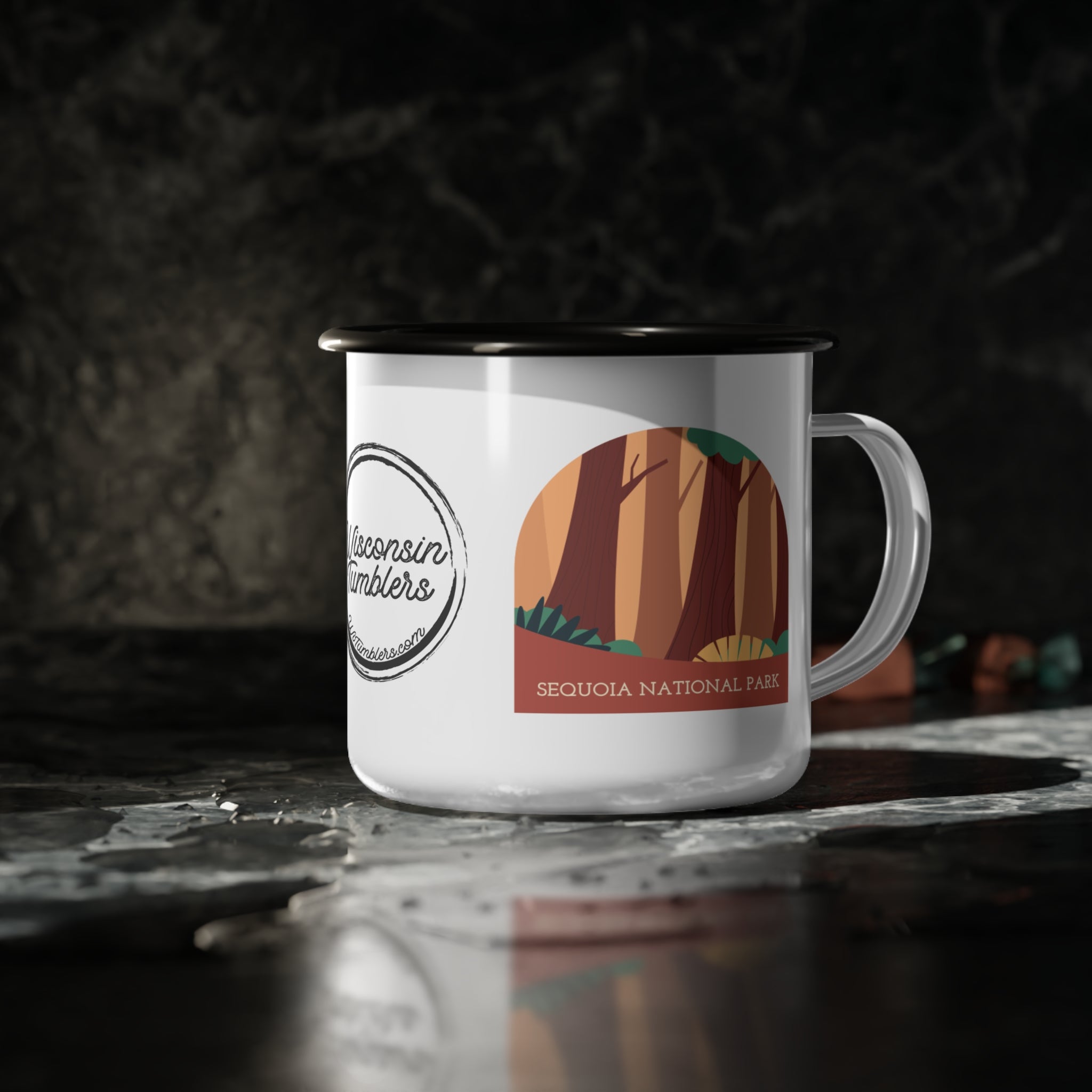 Sequoia National Park - Enamel Camp Cup