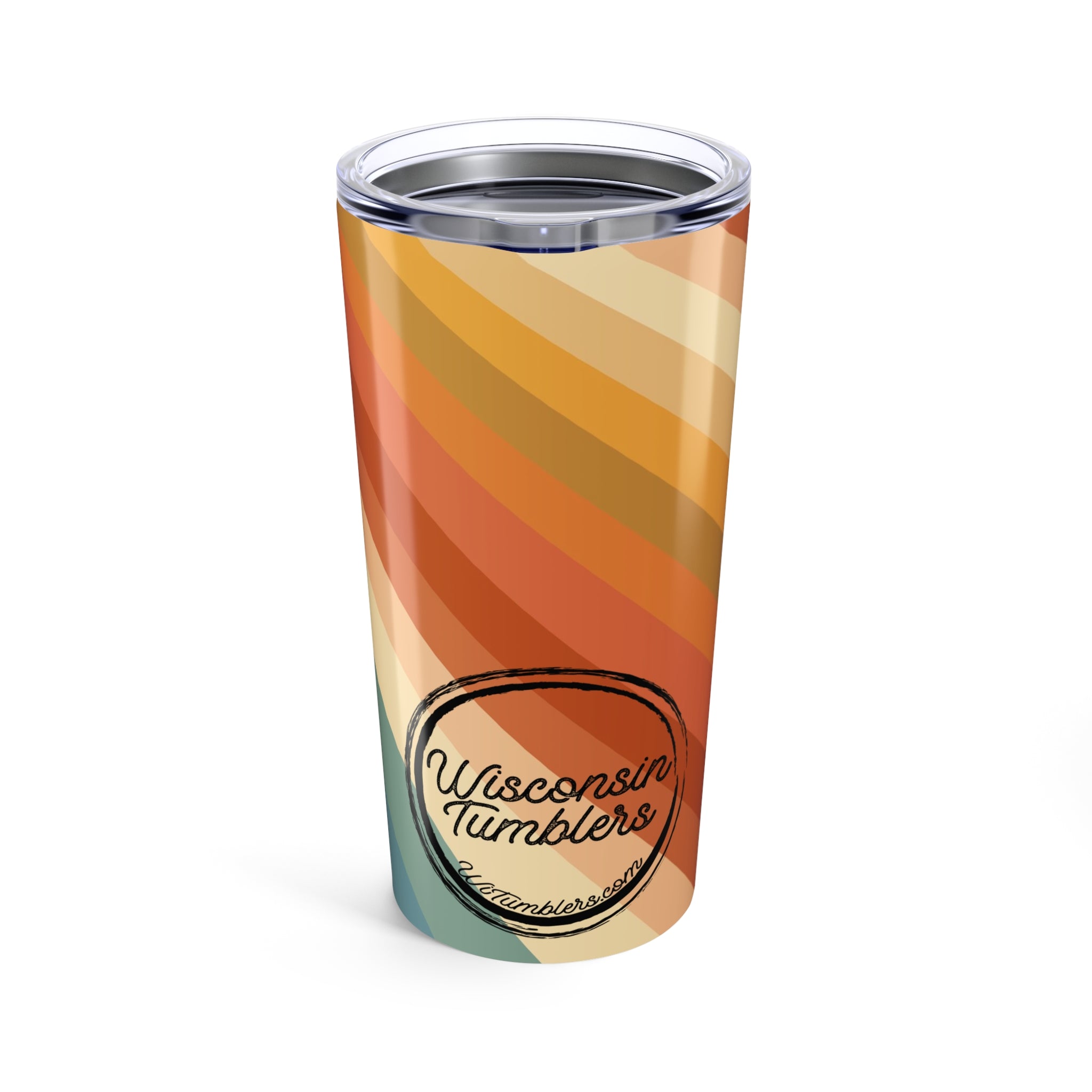 Sunset Stripes - Good Vibes Collection - 20oz Tumbler