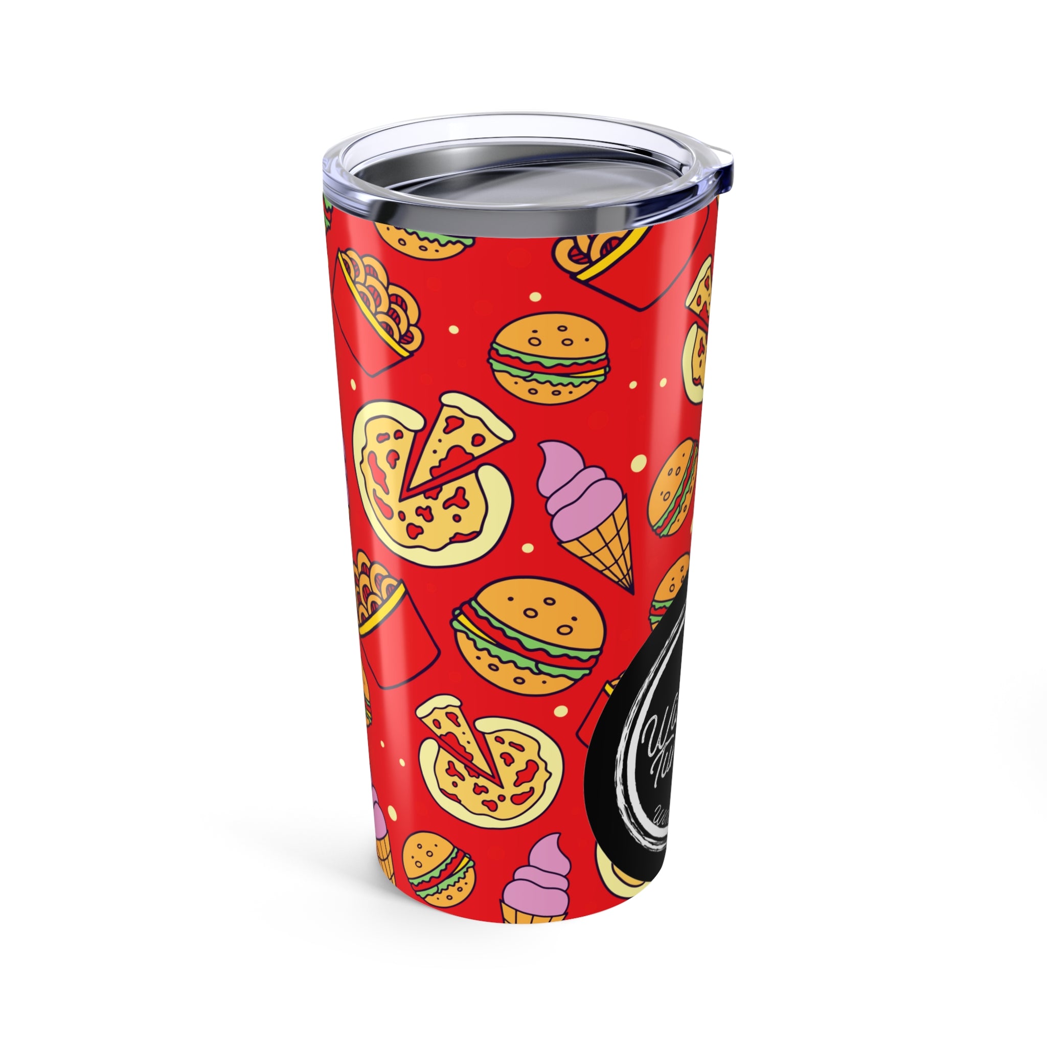 Snack Attack Frenzy (Red) - Fast Food Collection - 20oz Tumbler
