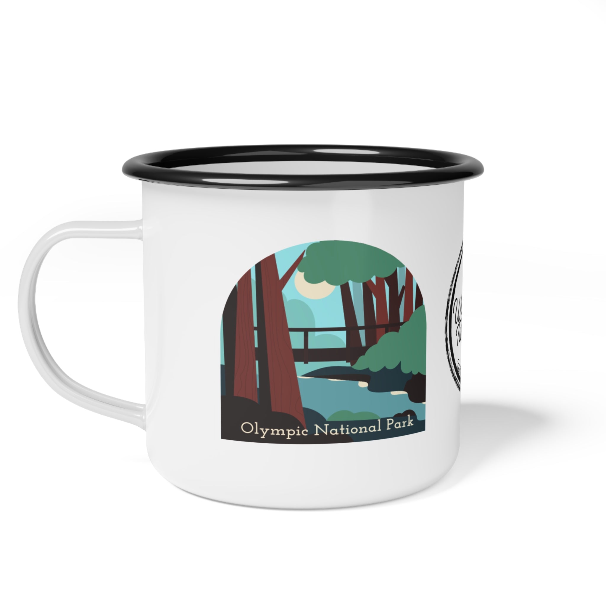 Olympic National Park - Enamel Camp Cup