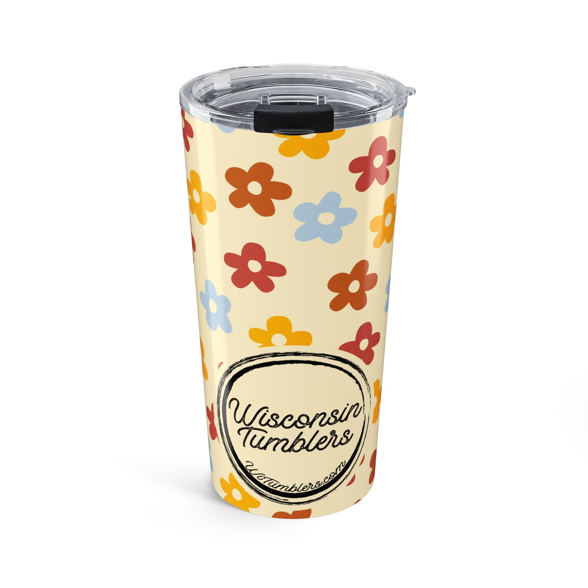 Retro Blooms - Good Vibes Collection - 20oz Tumbler