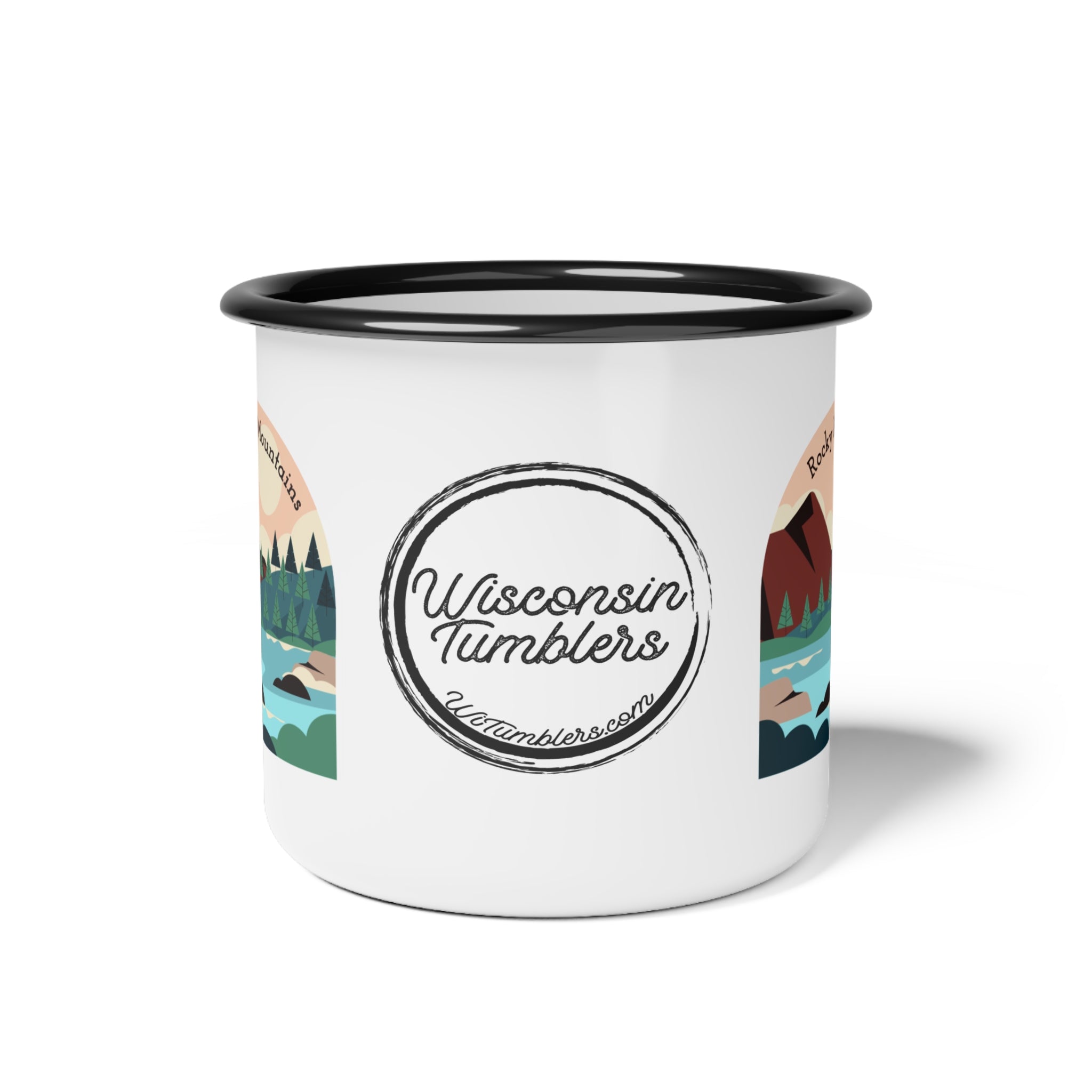 Rocky Mountains National Park - Enamel Camp Cup