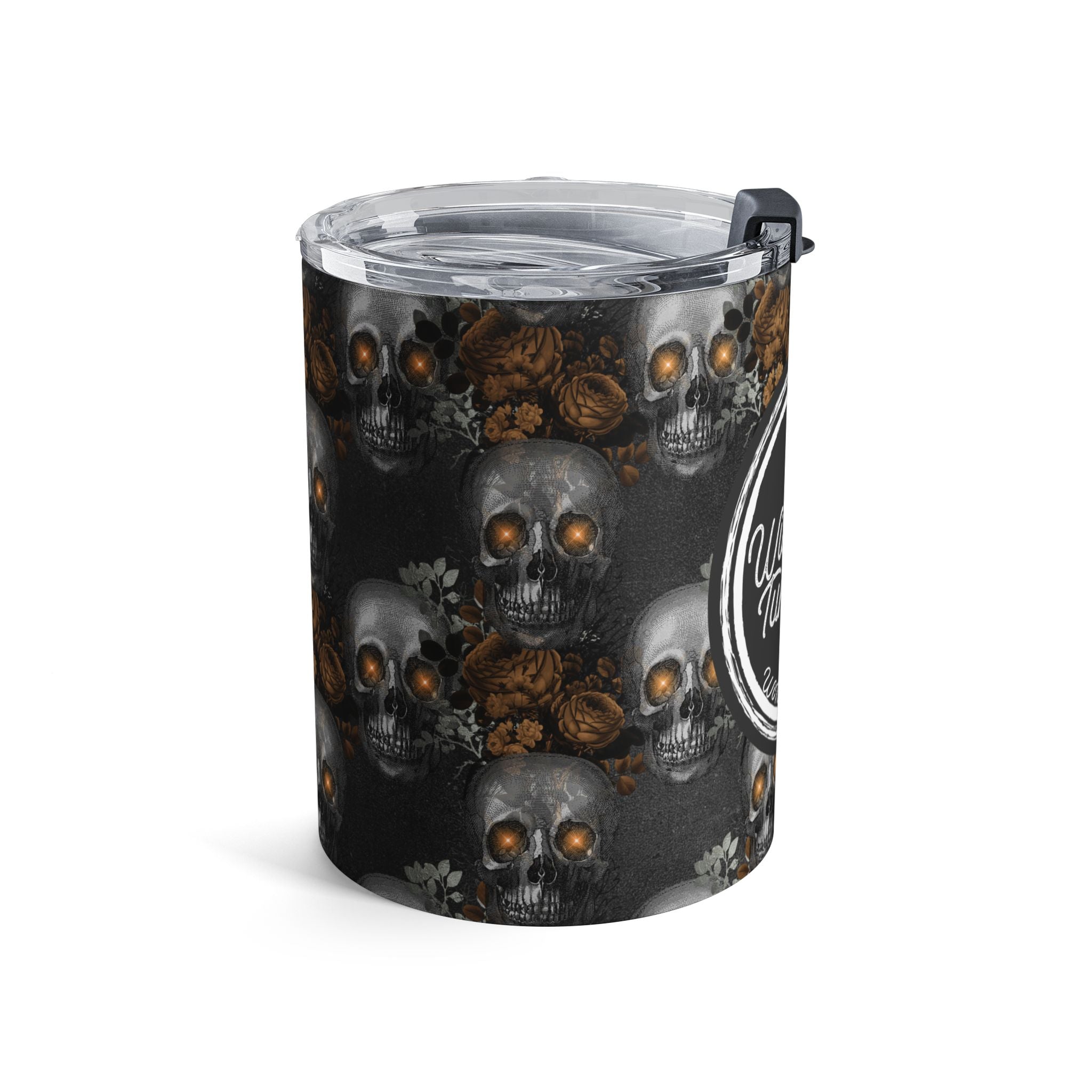 Gray Skulls - 10oz Tumbler
