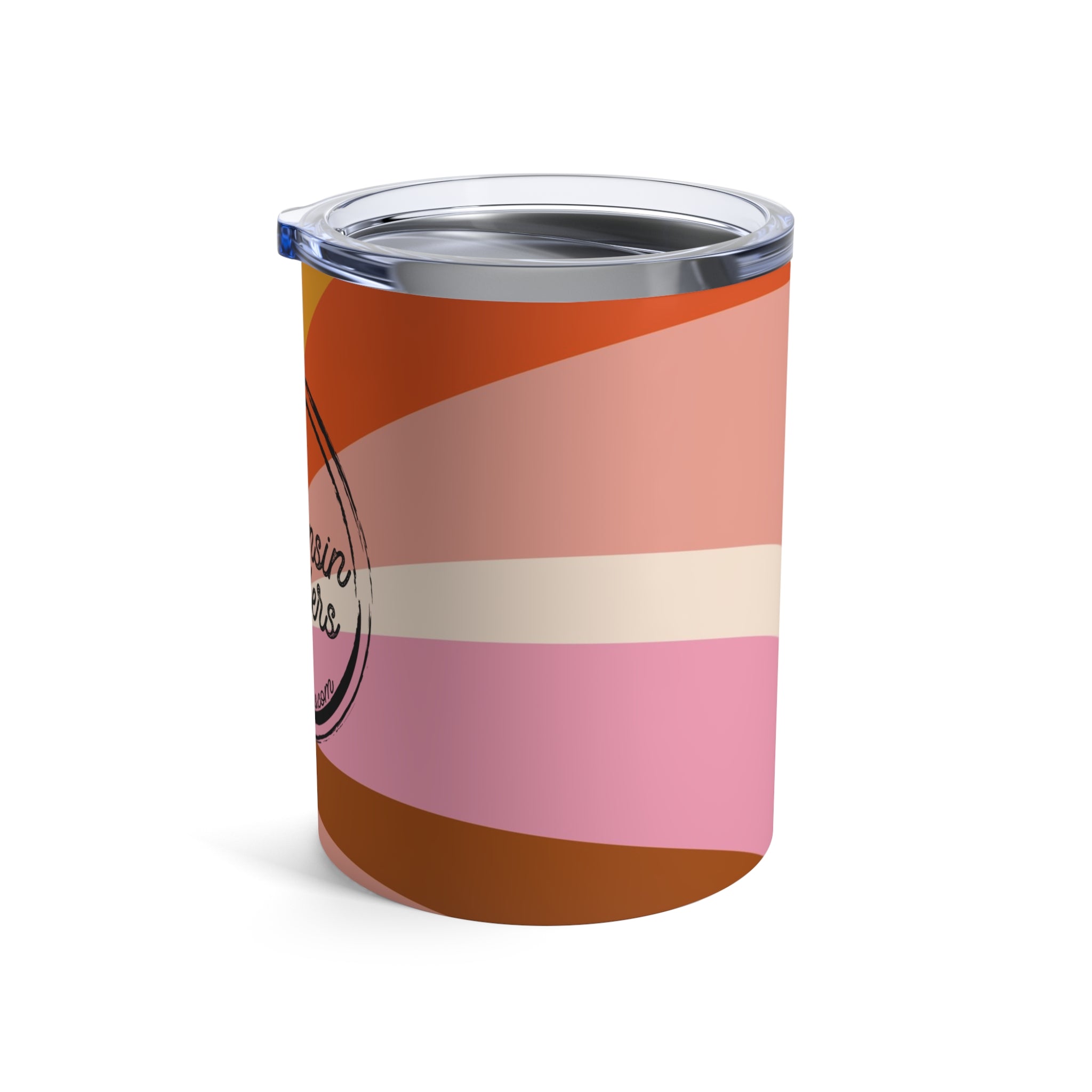 Retro Sunset Waves - Good Vibes Collection - 10oz Tumbler