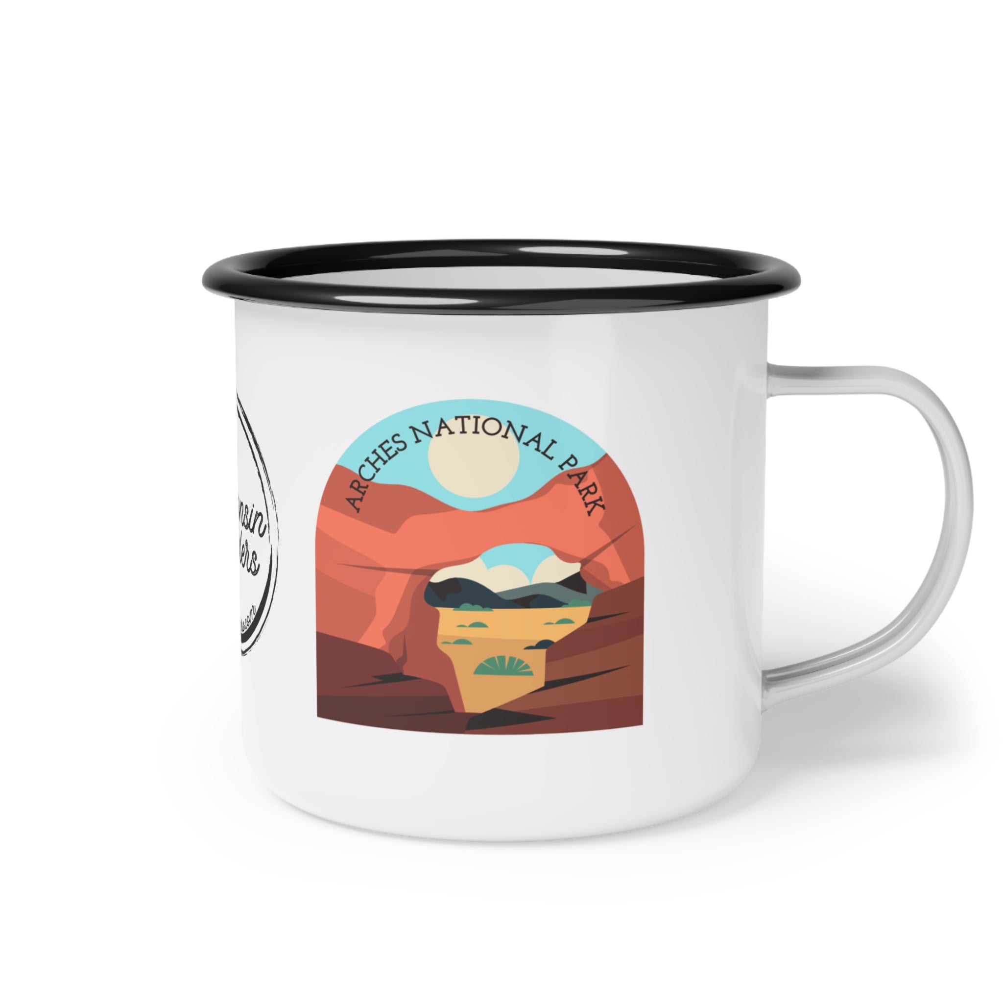 Arches National Park - Enamel Camp Cup