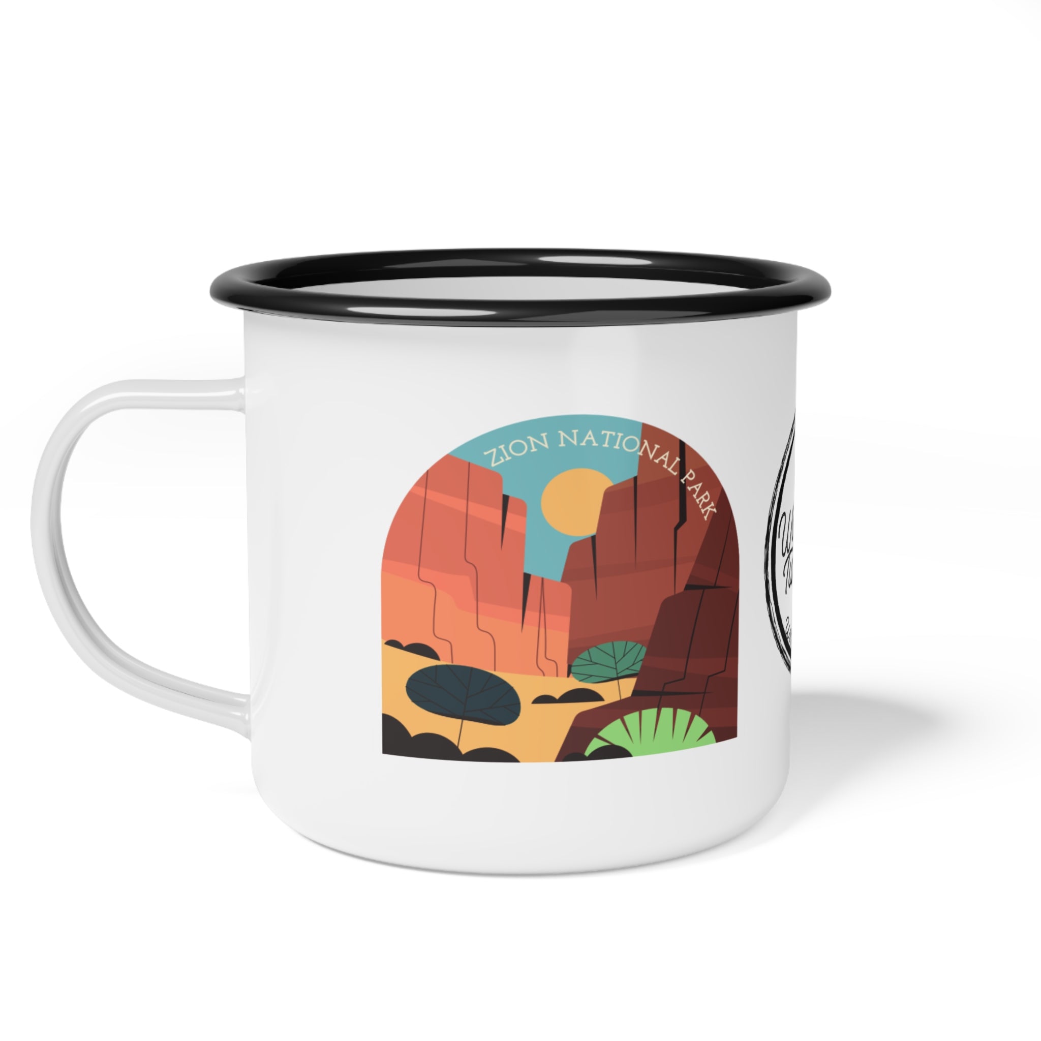 Zion National Park - Enamel Camp Cup
