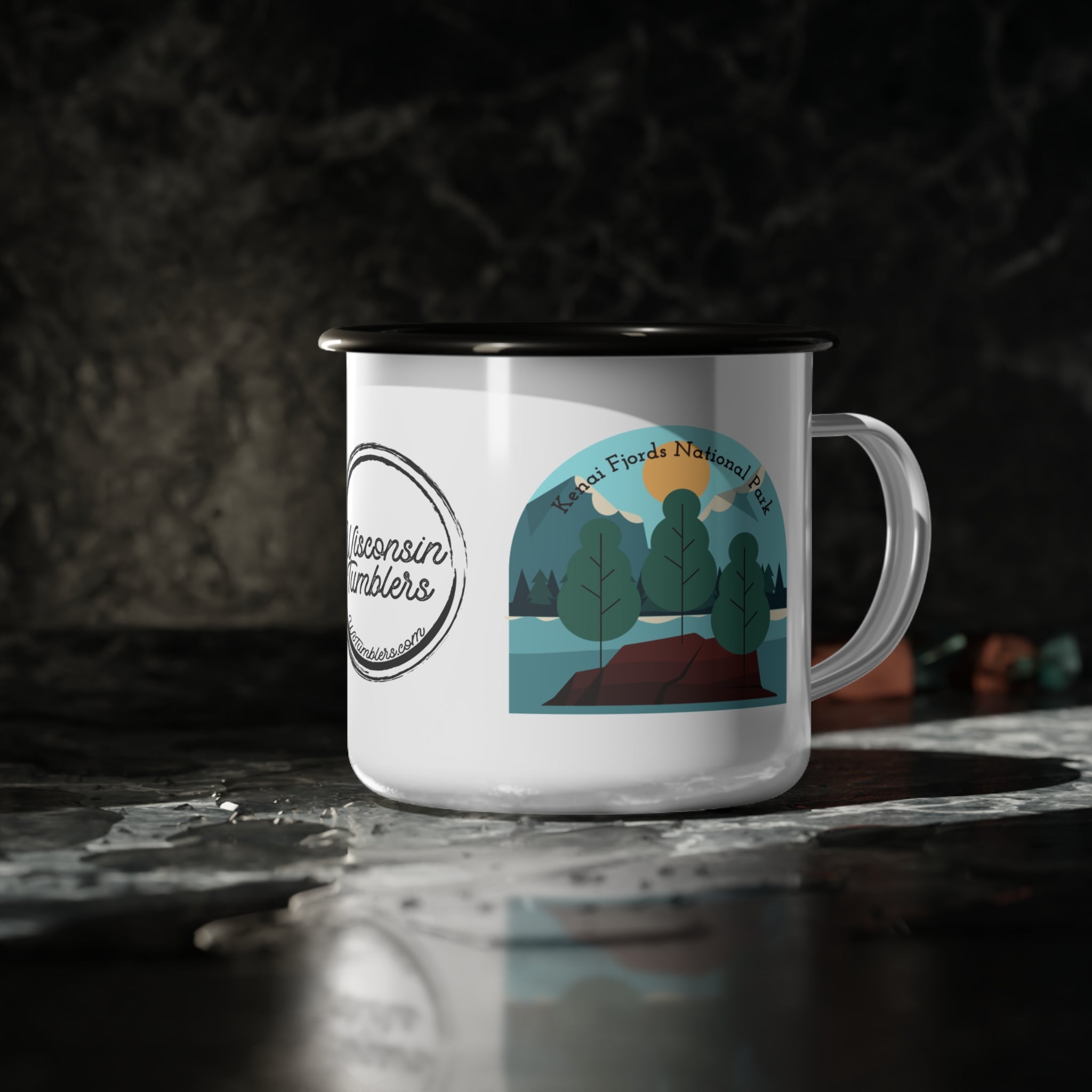 Kenai National Park - Enamel Camp Cup