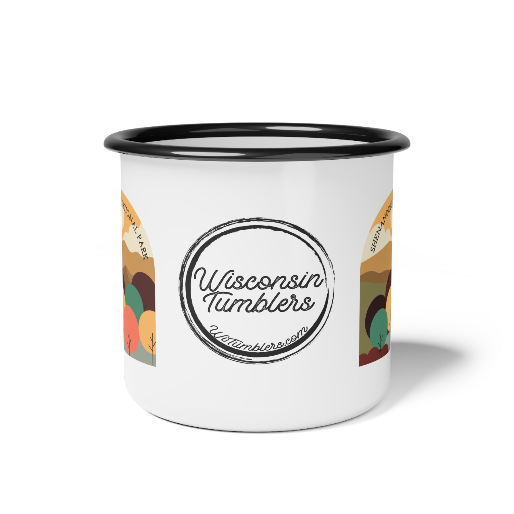 Shenandoah National Park - Enamel Camp Cup