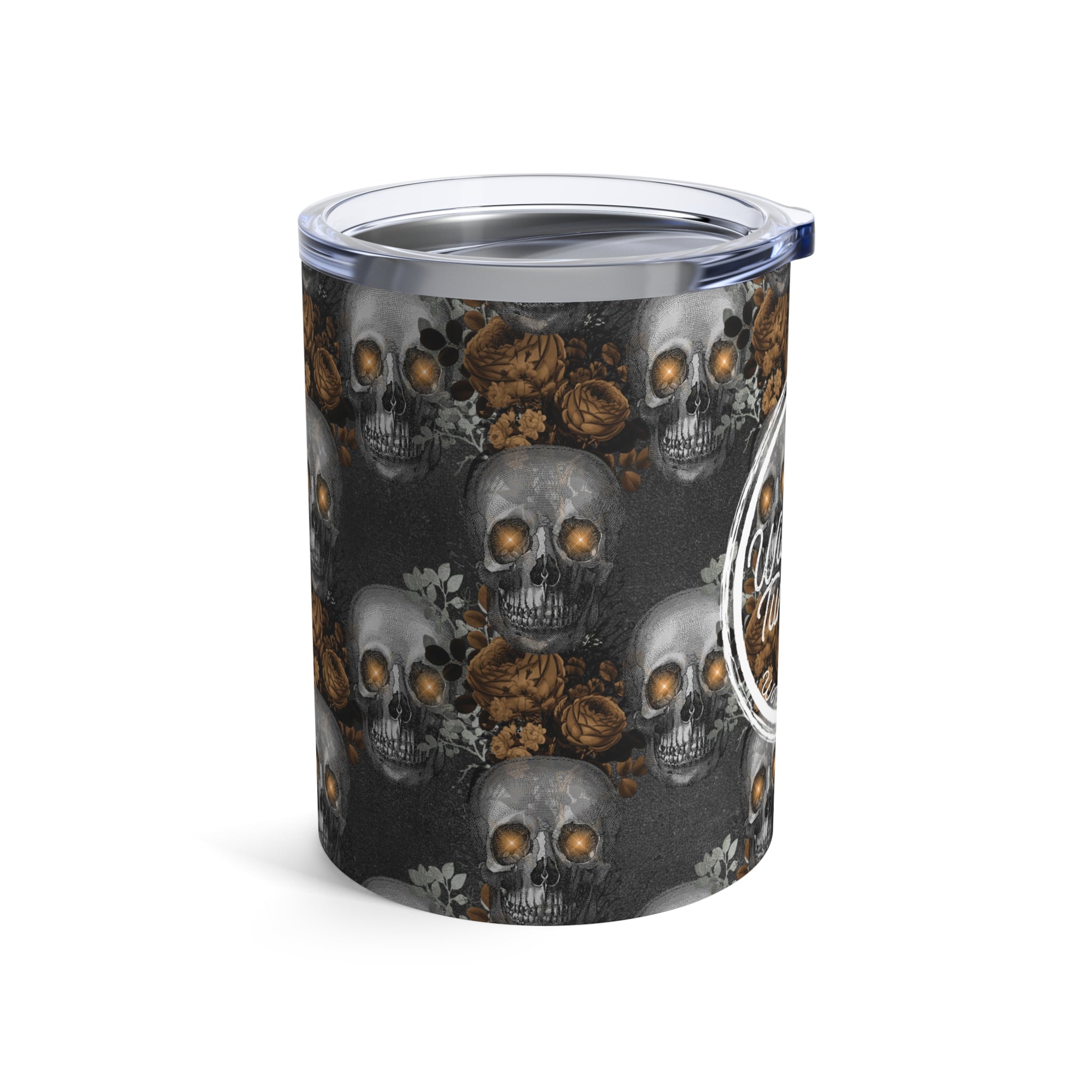 Gray Skulls - 10oz Tumbler