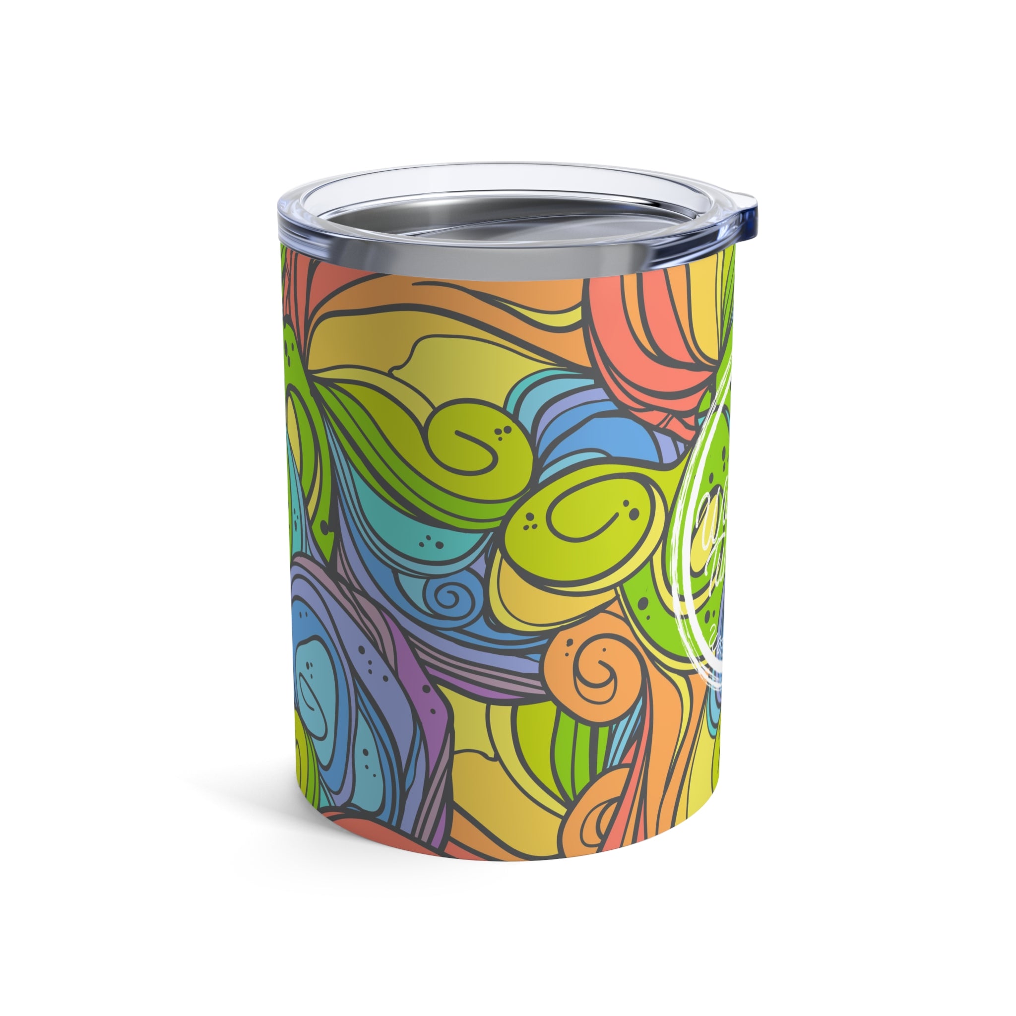 Rainbow Wave - 10oz Tumbler