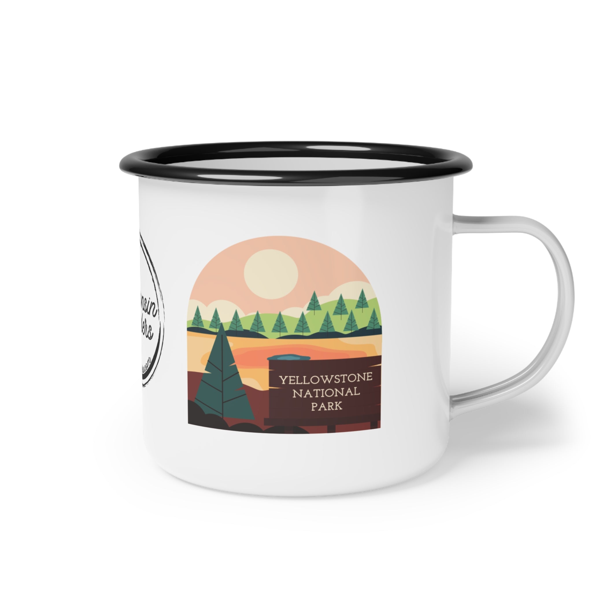 Yellowstone - Enamel Camp Cup