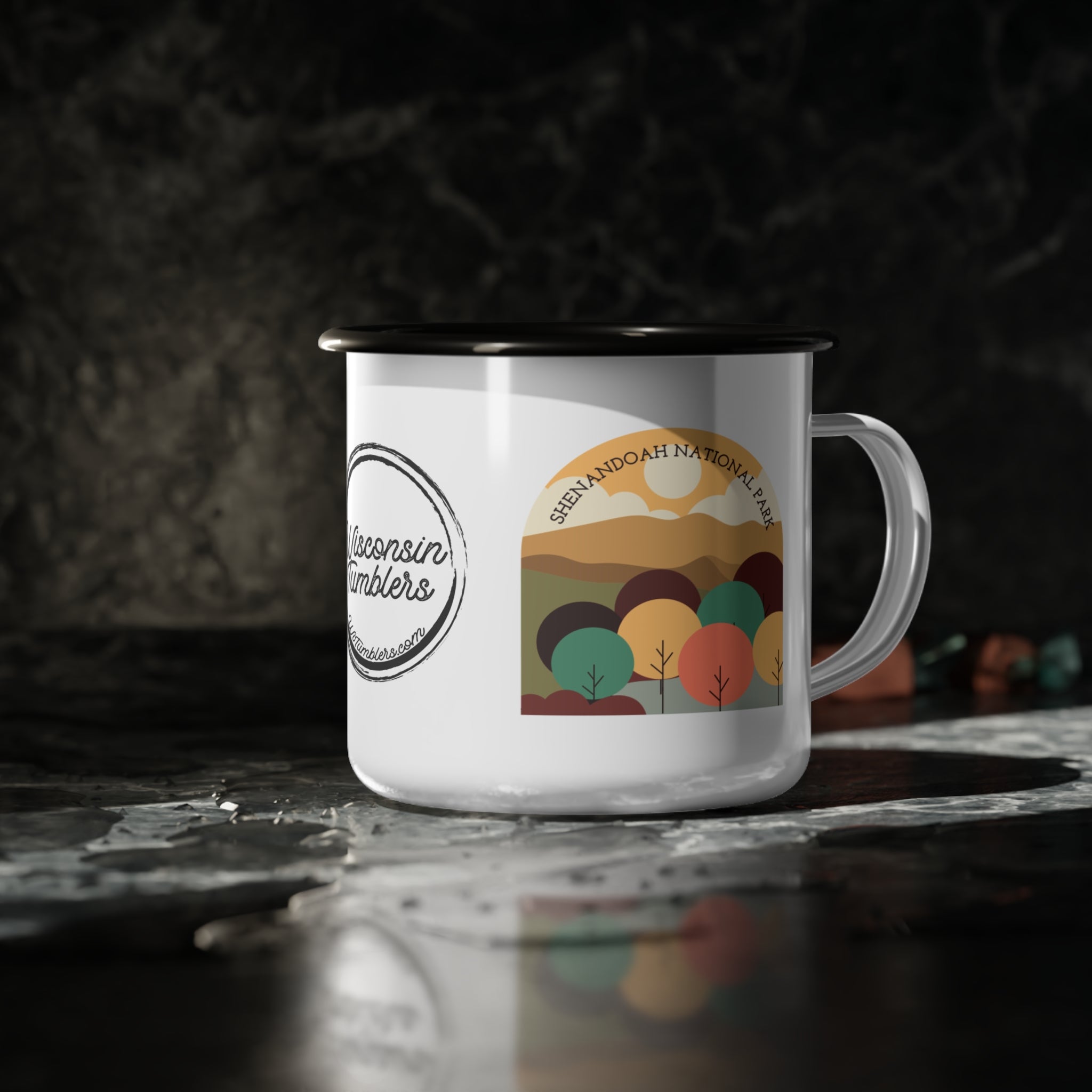 Shenandoah National Park - Enamel Camp Cup