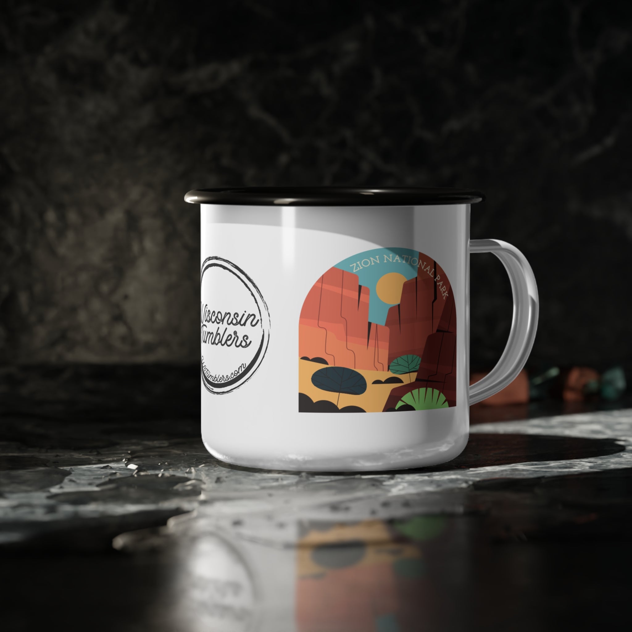 Zion National Park - Enamel Camp Cup