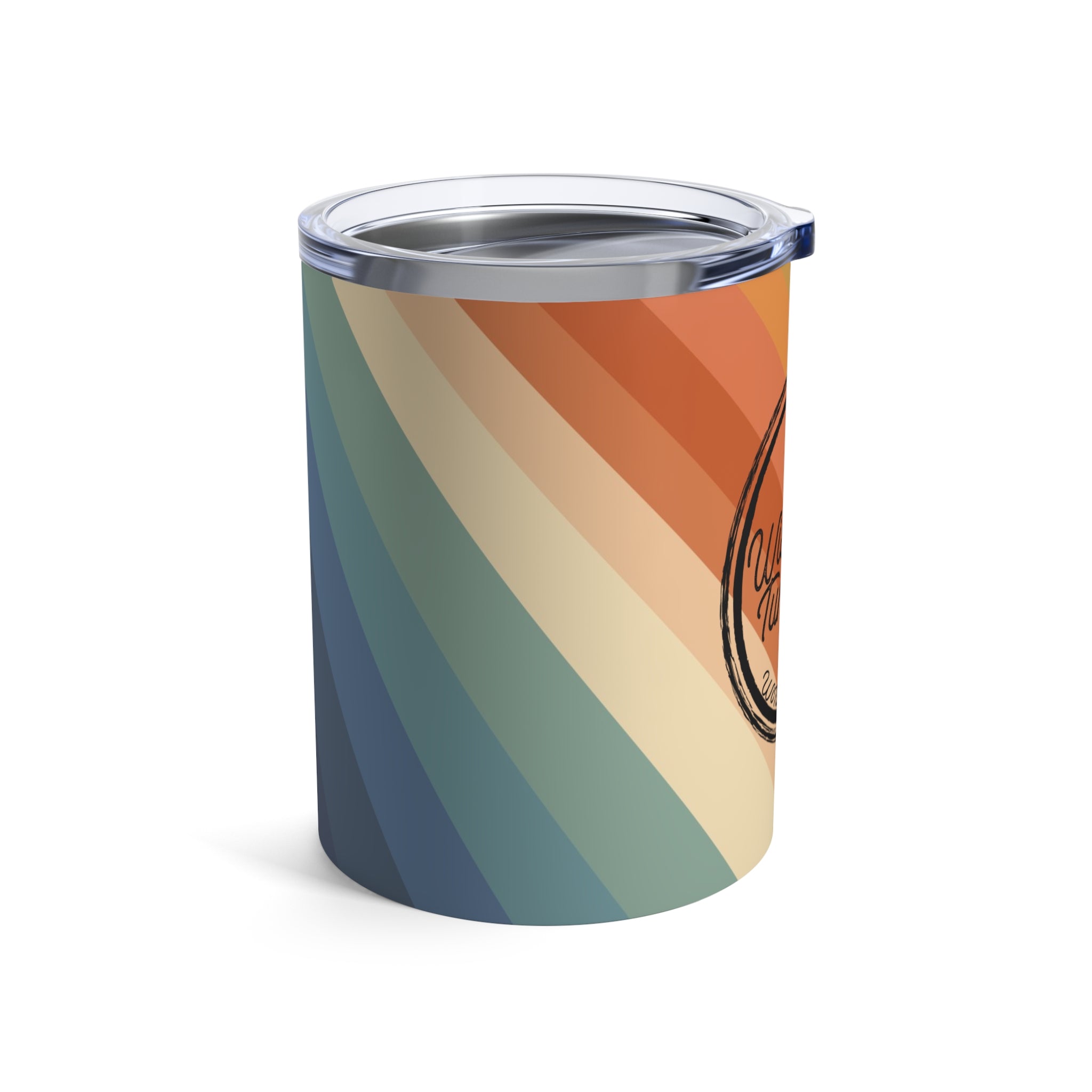 Sunset Stripes - Good Vibes Collection - 10oz Tumbler