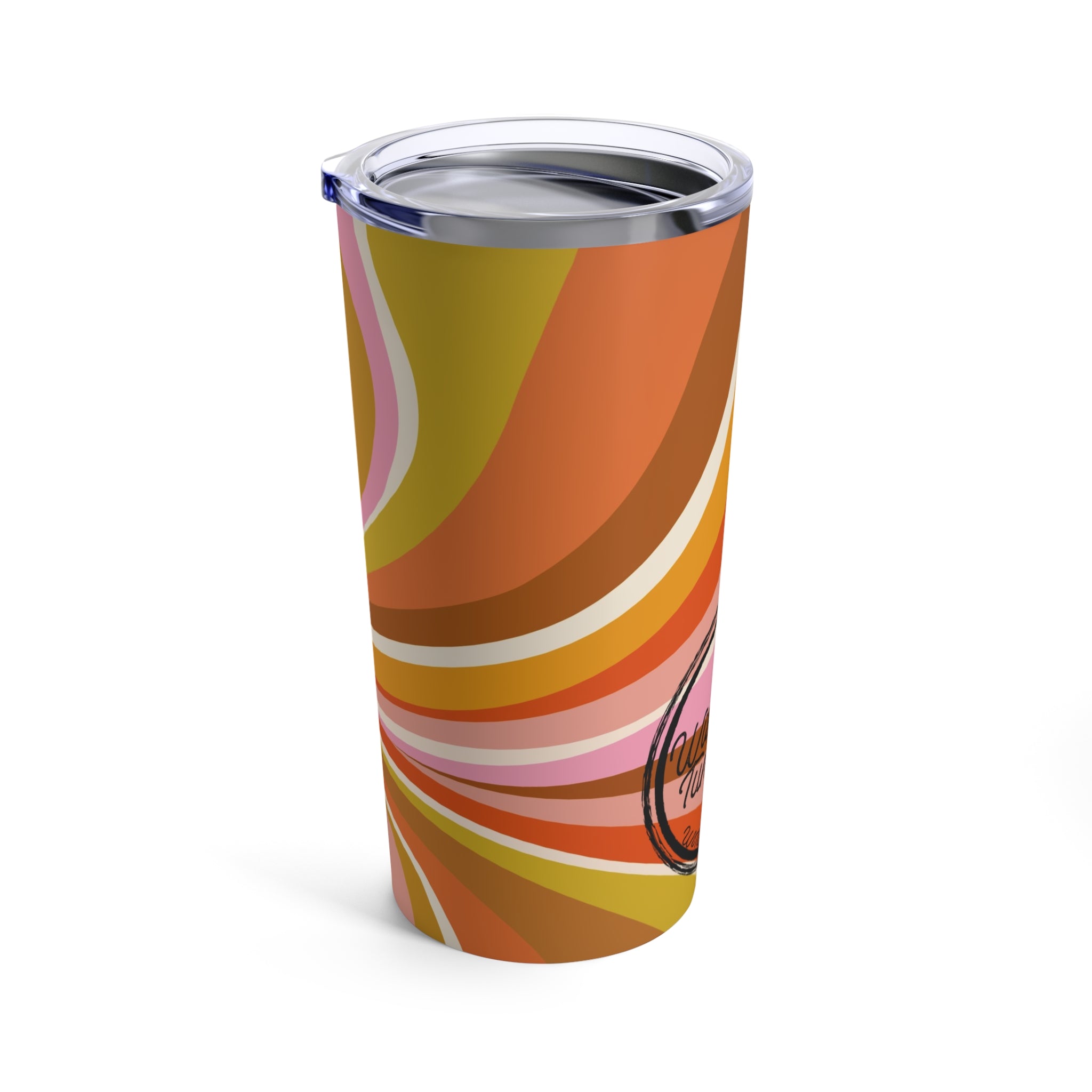 Retro Sunset Waves - Good Vibes Collection - 20oz Tumbler