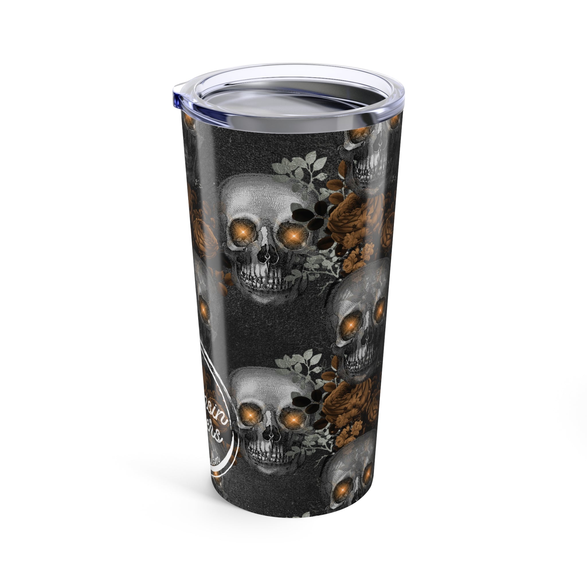 Gray Skulls - 20oz Tumbler