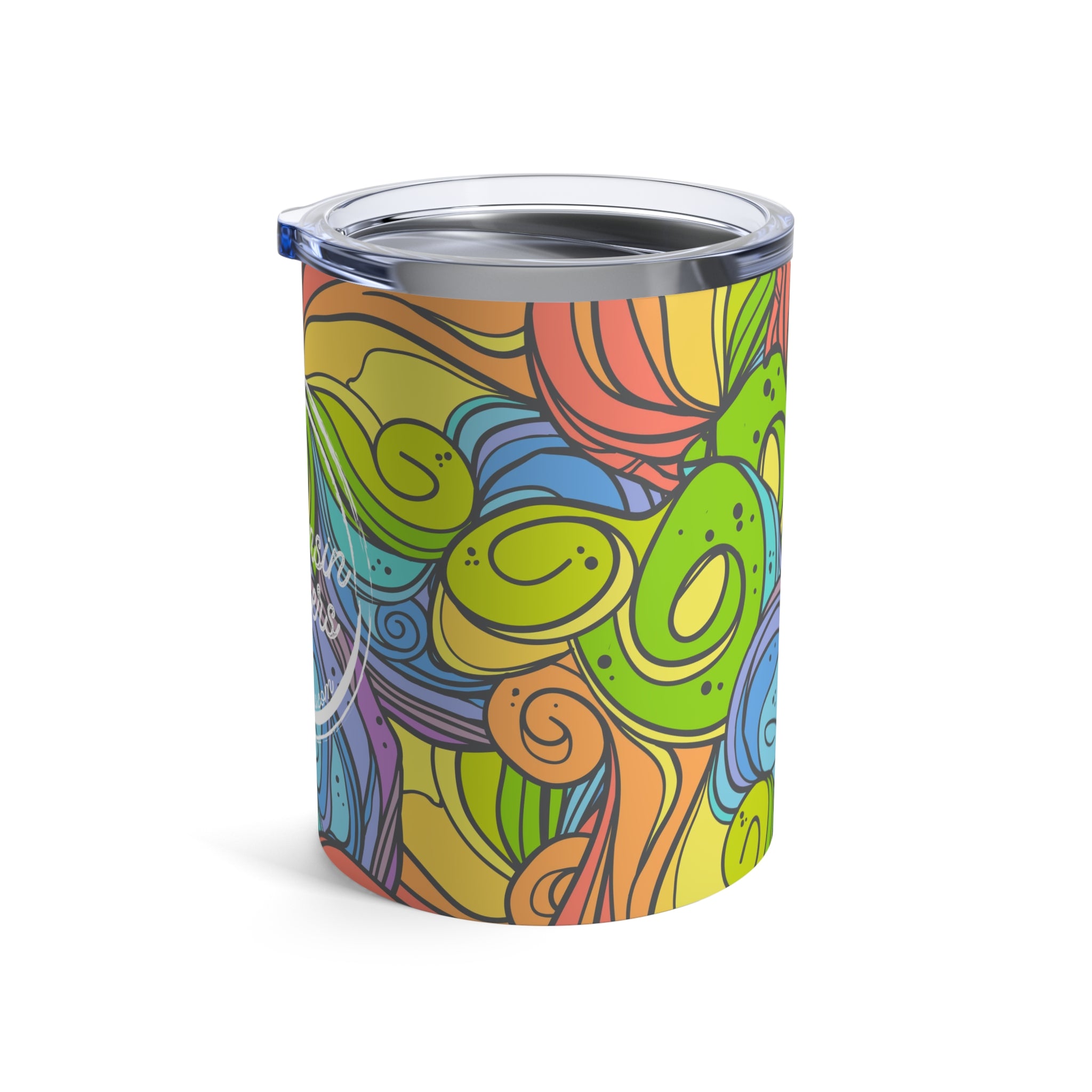 Rainbow Wave - 10oz Tumbler