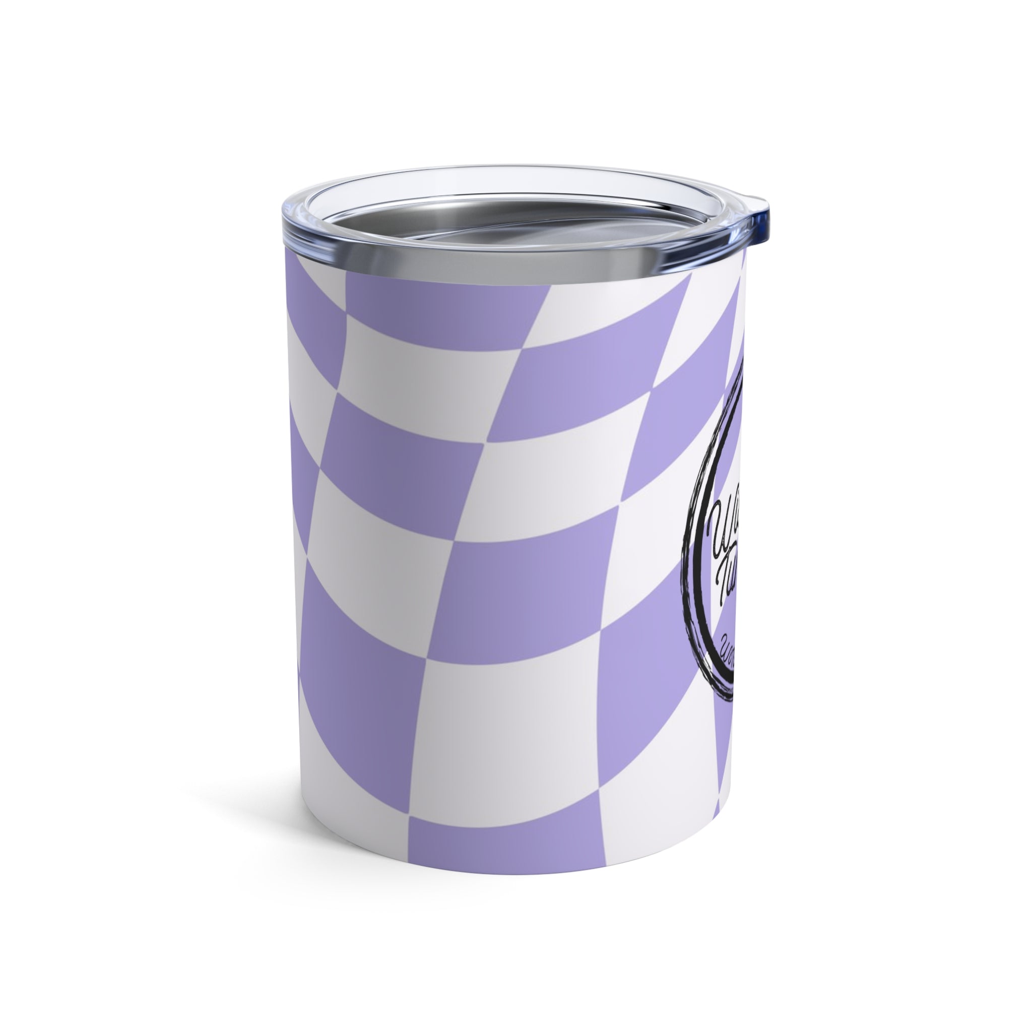 Groovy Checkers - Good Vibes Collection - 10oz Tumbler