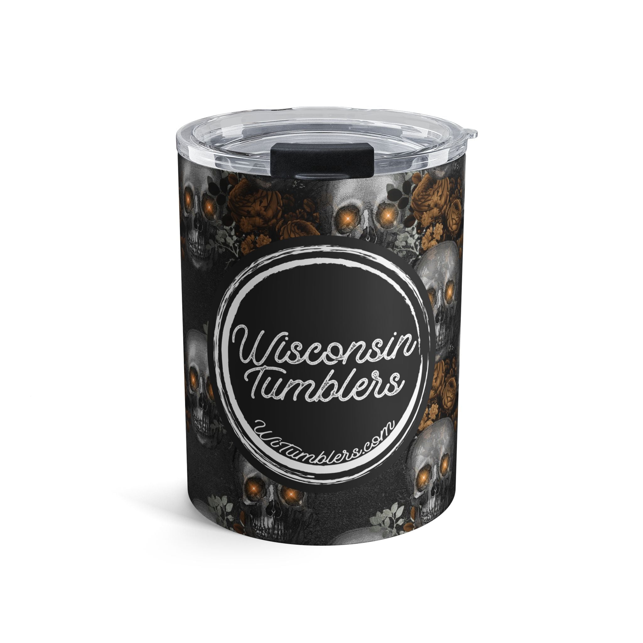 Gray Skulls - 10oz Tumbler