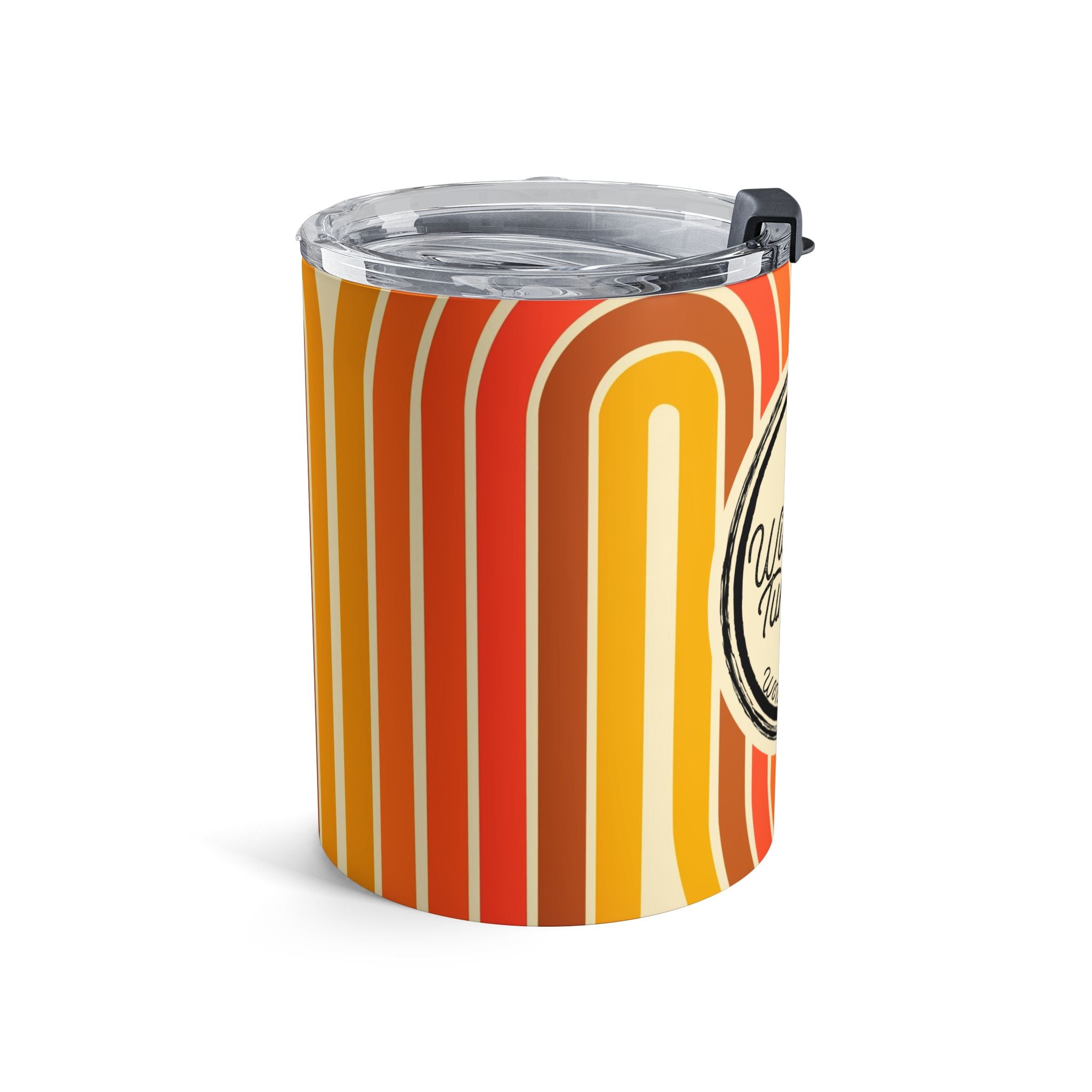 Retro Rainbow - Good Vibes Collection - 10oz Tumbler