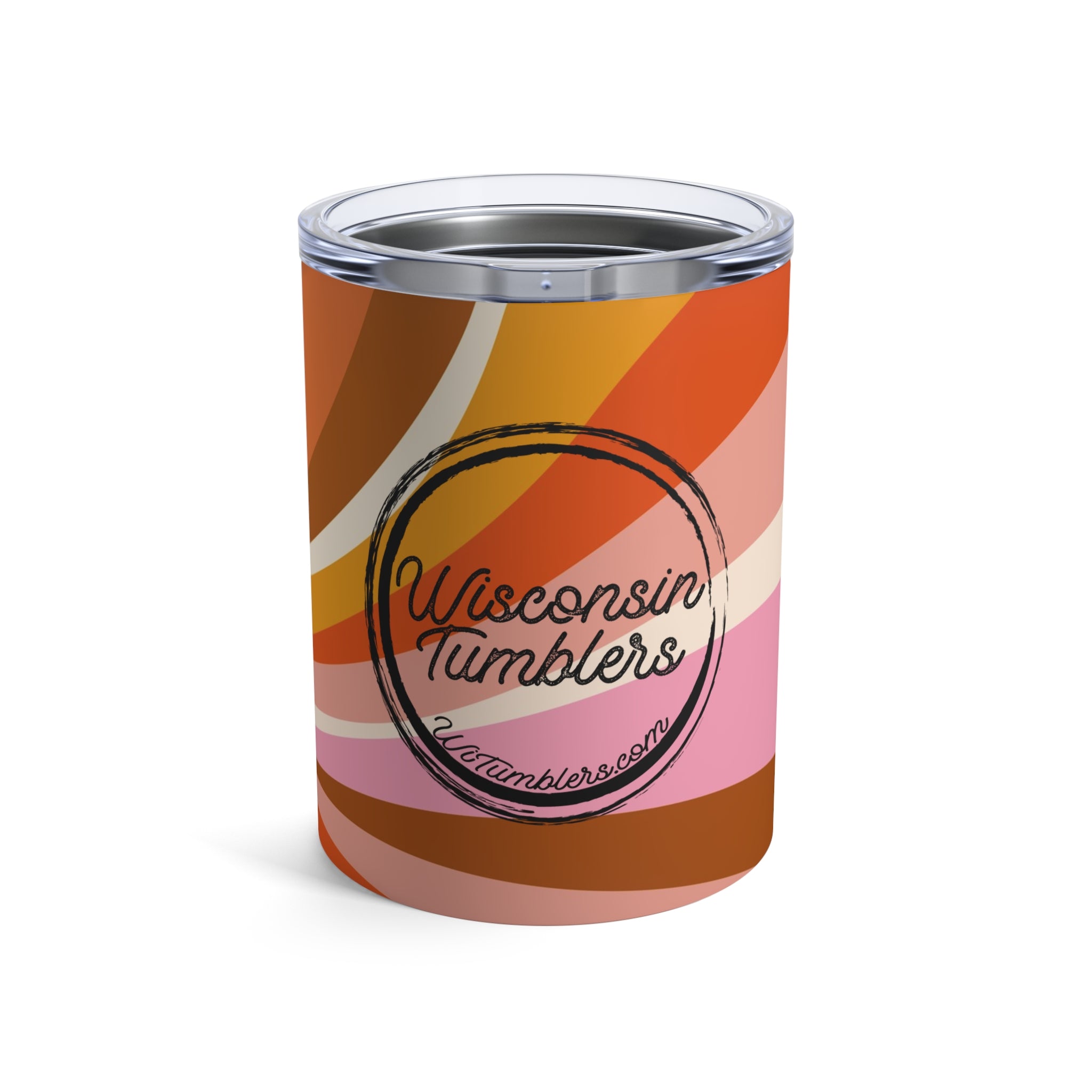 Retro Sunset Waves - Good Vibes Collection - 10oz Tumbler