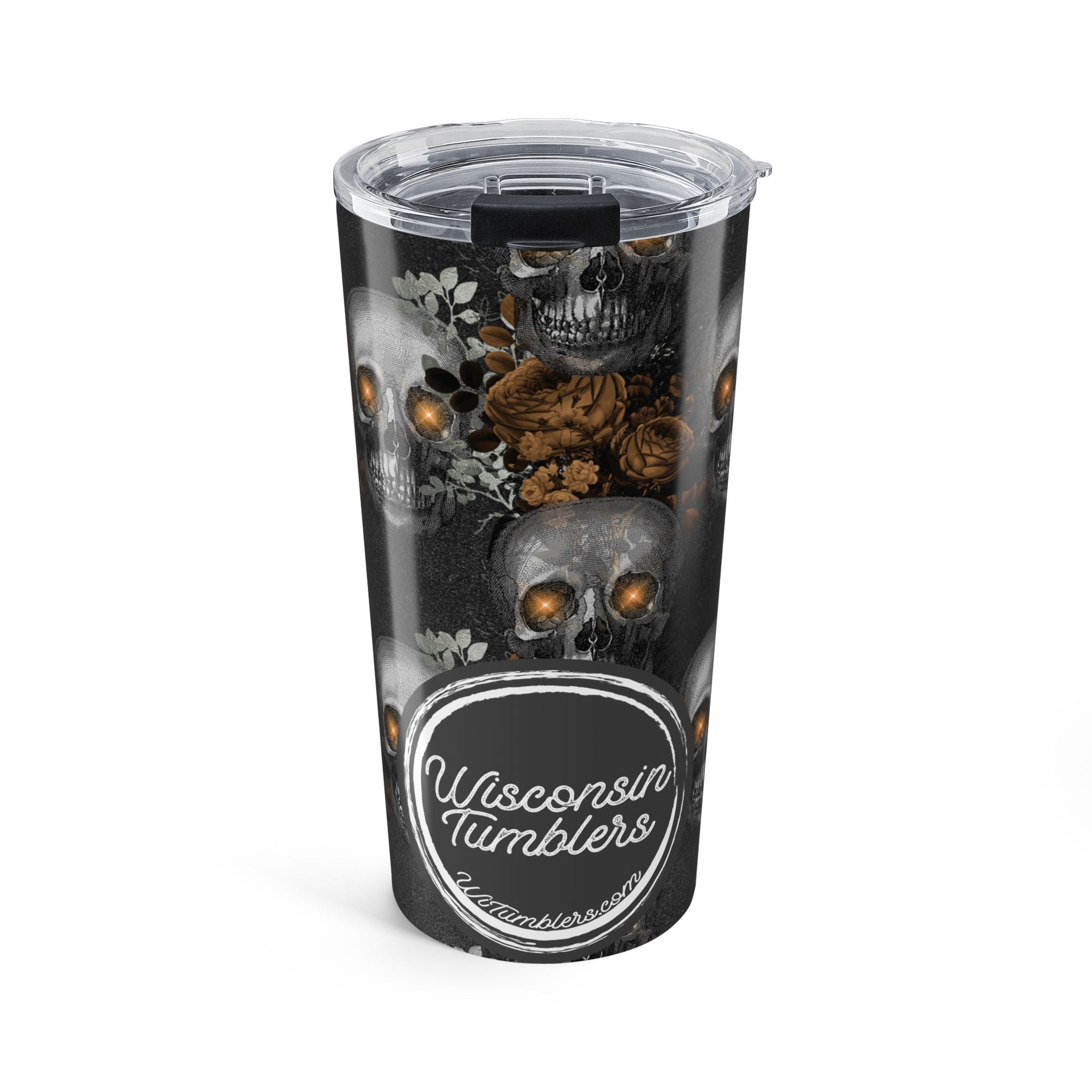 Gray Skulls - 20oz Tumbler