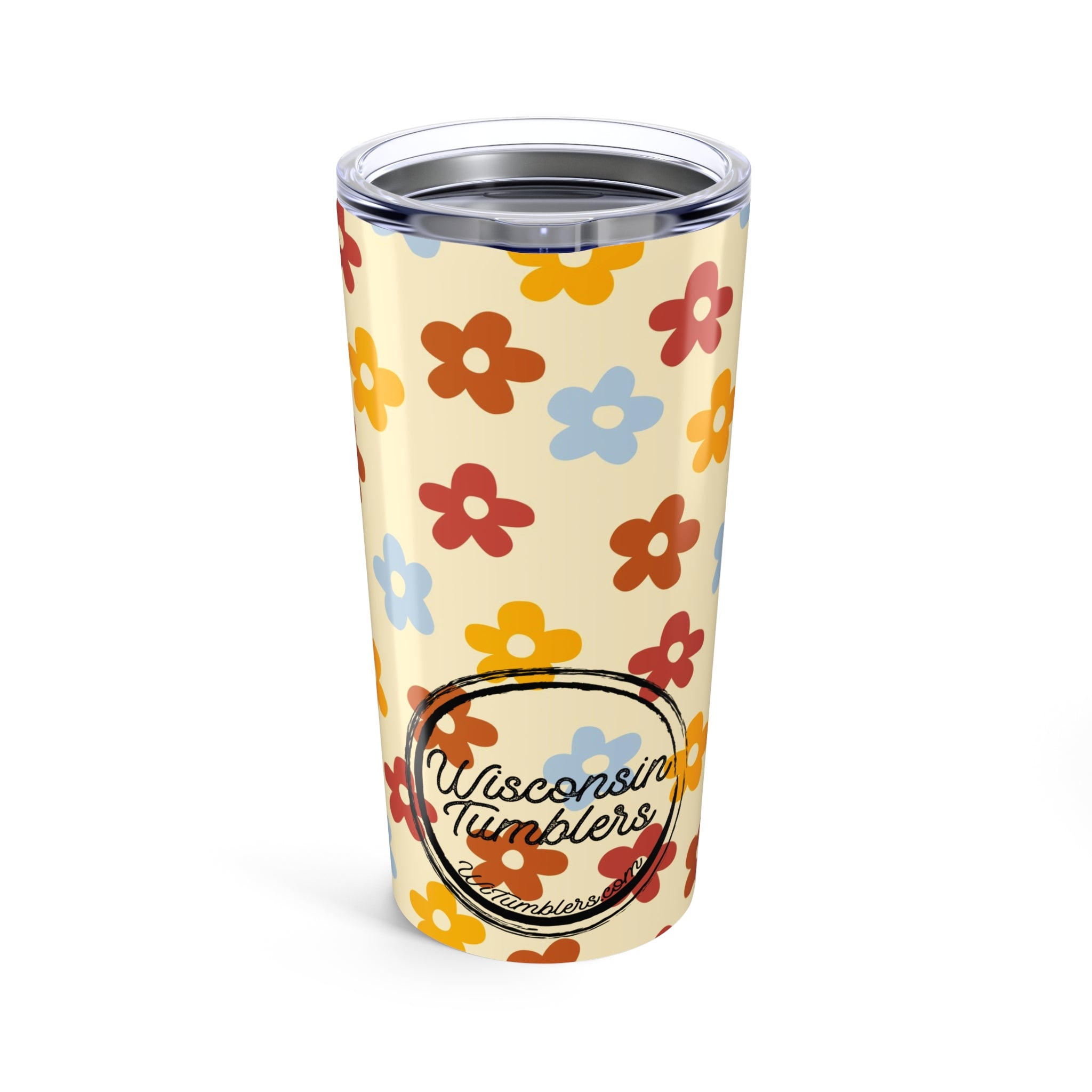 Retro Blooms - Good Vibes Collection - 20oz Tumbler