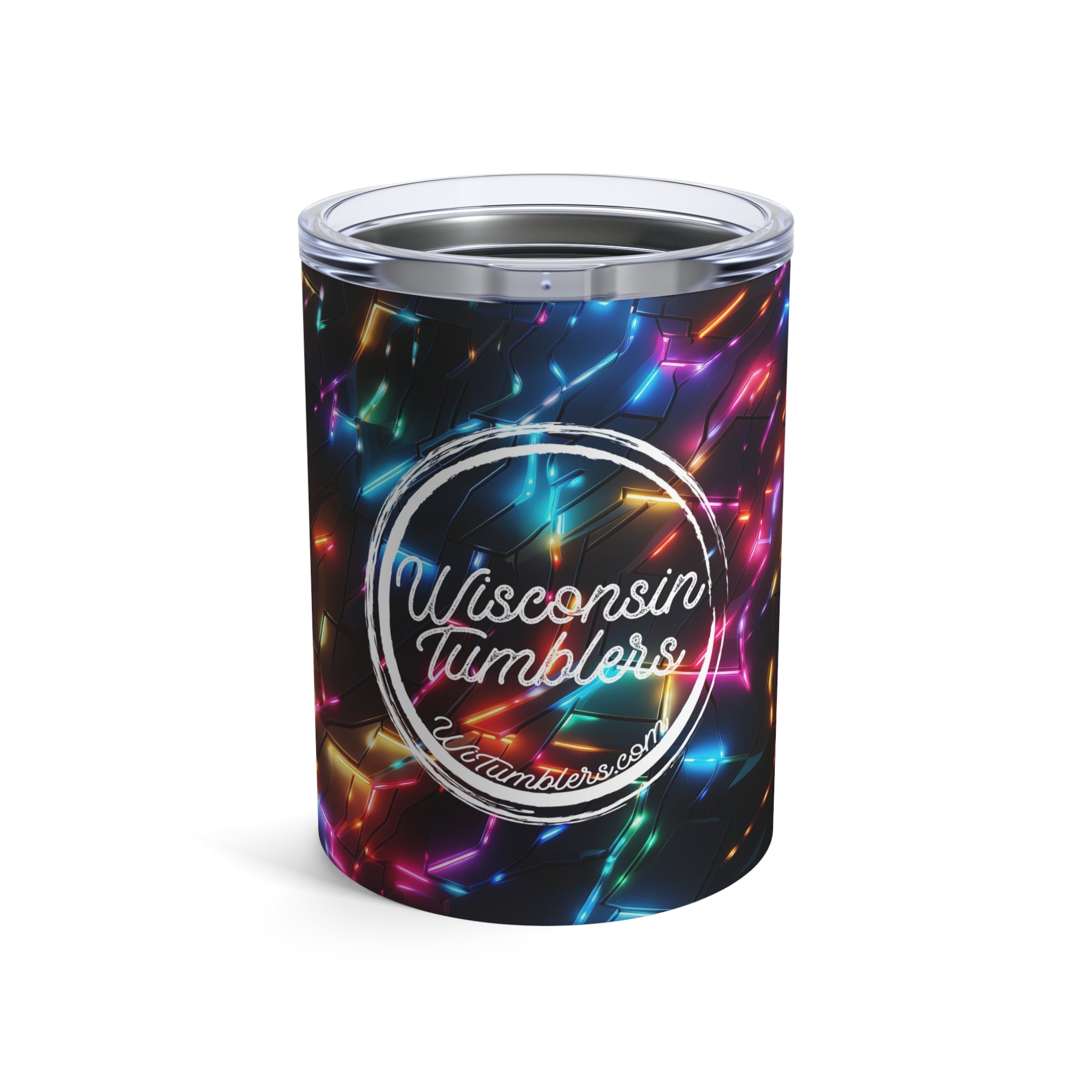 Neon Rainbow - 10oz Tumbler