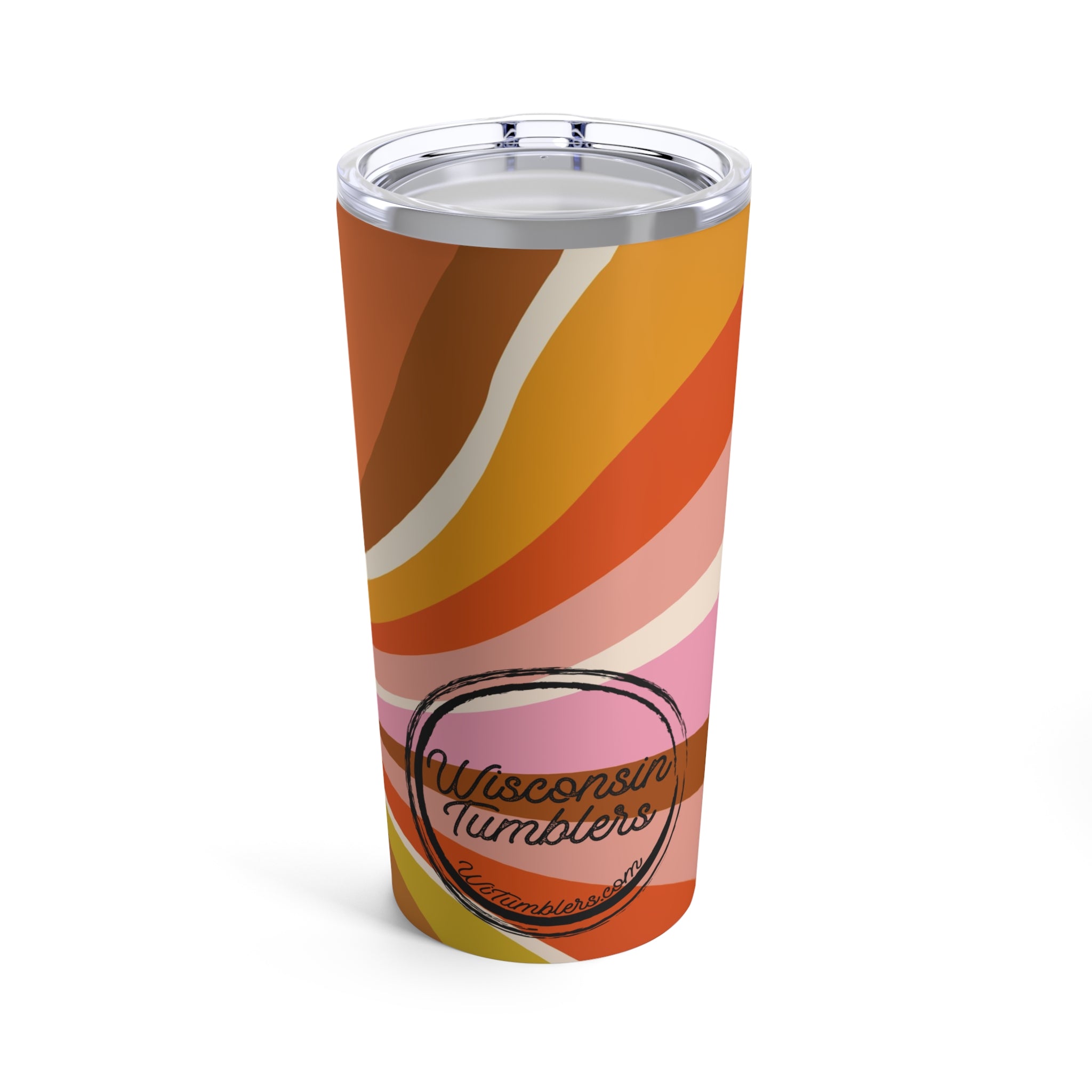 Retro Sunset Waves - Good Vibes Collection - 20oz Tumbler