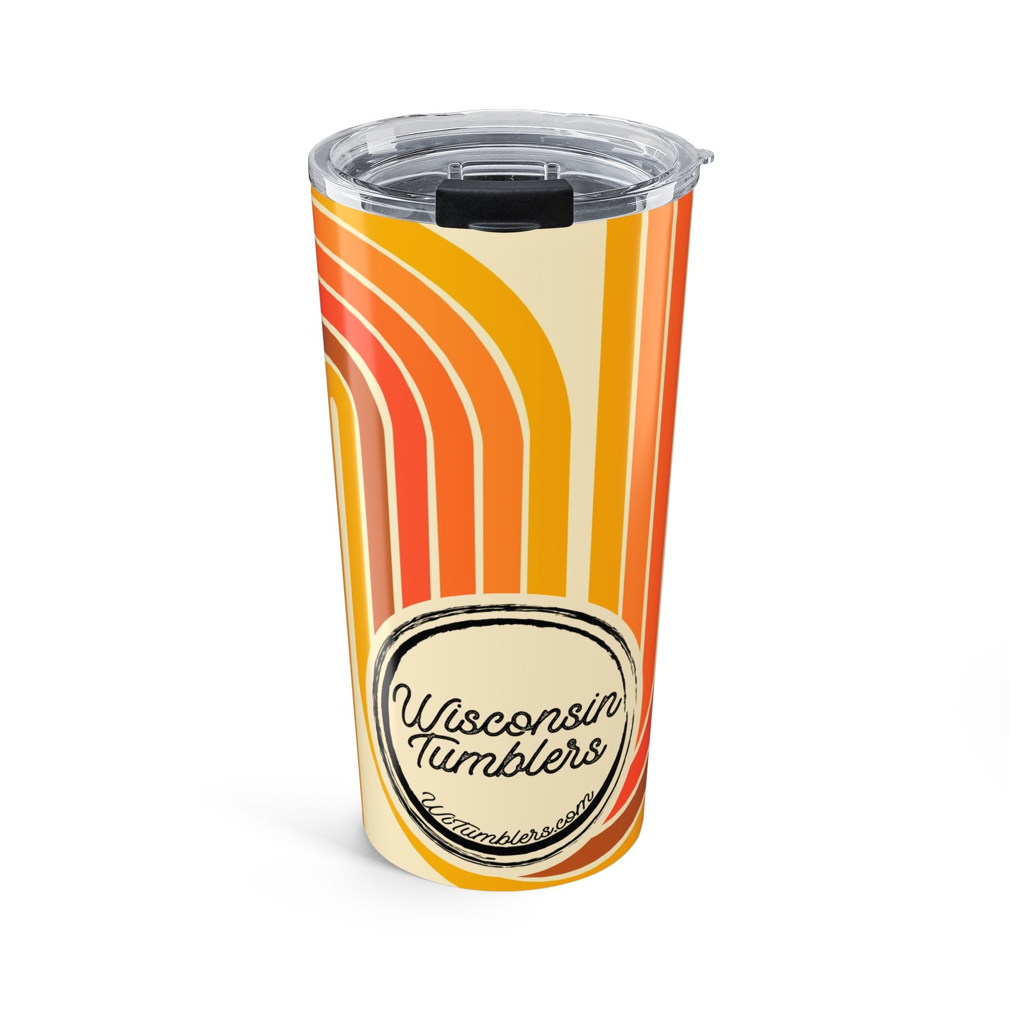 Retro Rainbow - Good Vibes Collection - 20oz Tumbler