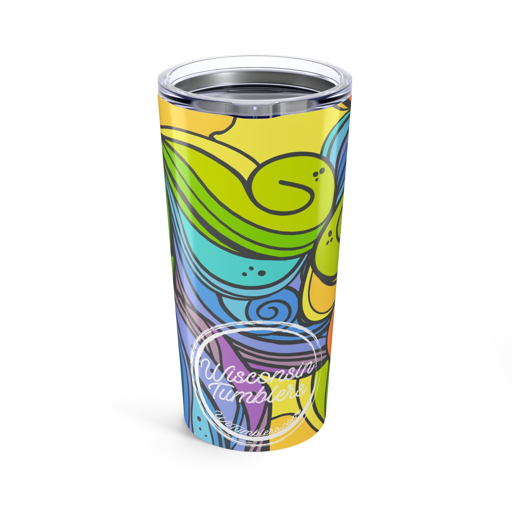Rainbow Wave - 20oz Tumbler