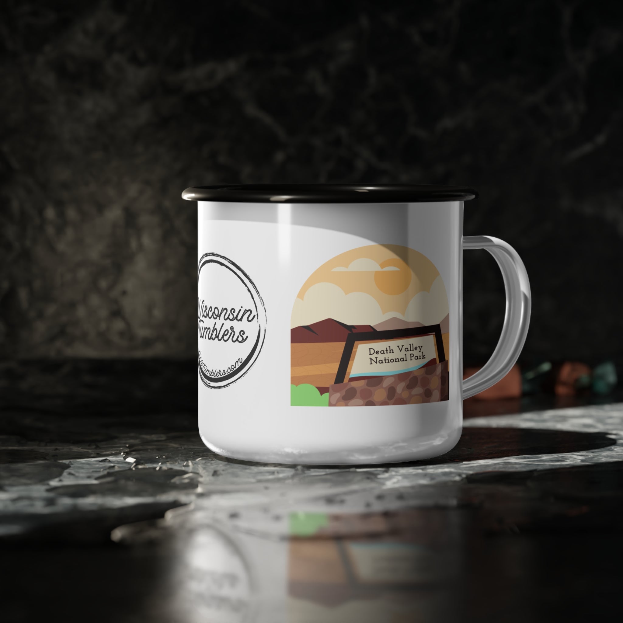 Death Valley National Park - Enamel Camp Cup