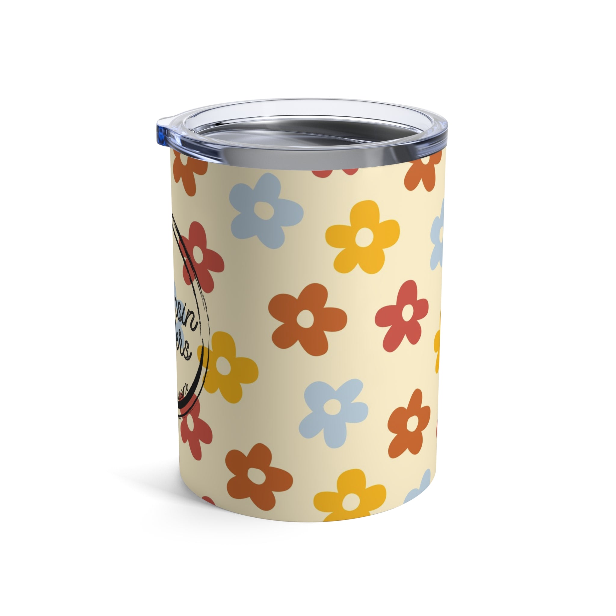 Retro Blooms - Good Vibes Collection - 10oz Tumbler