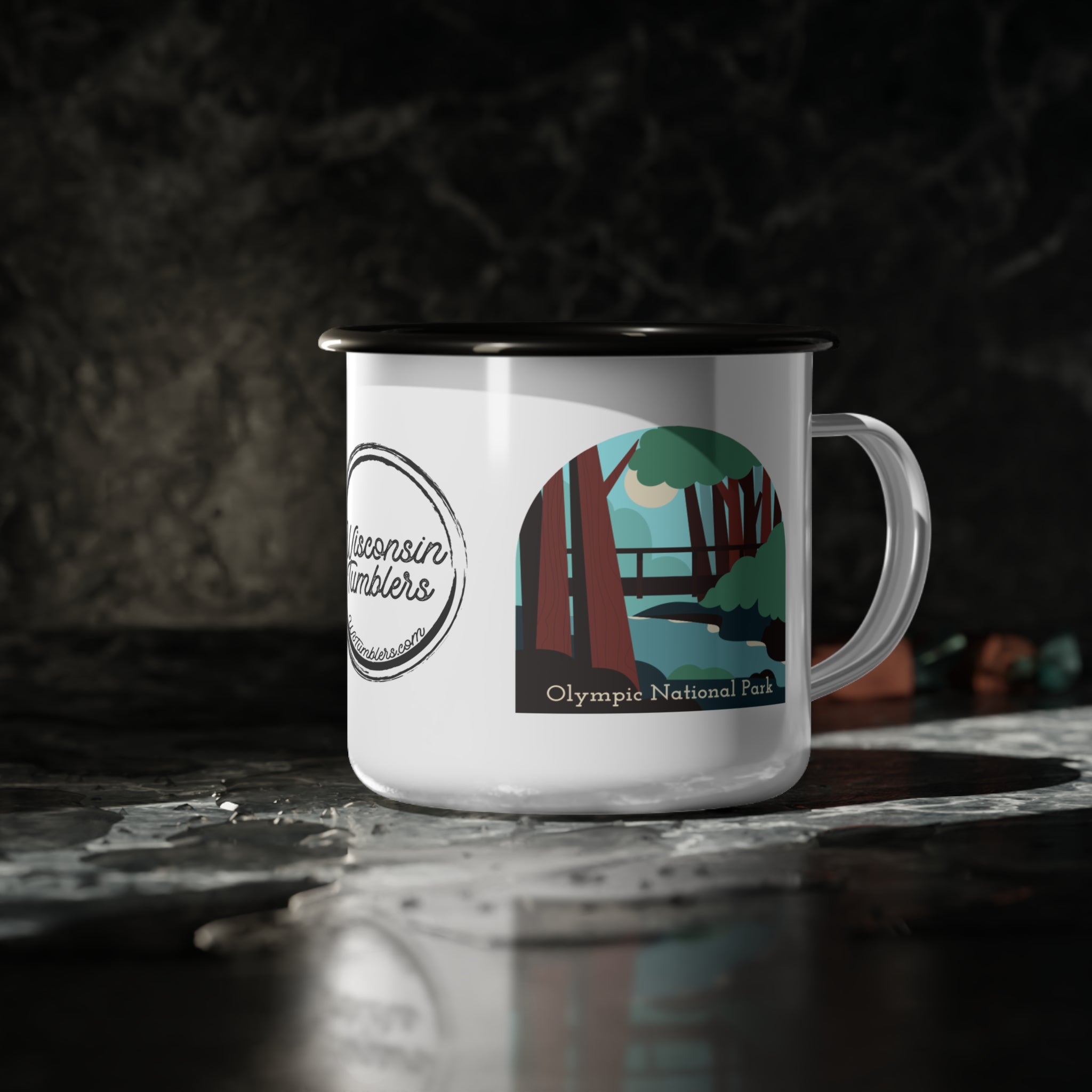 Olympic National Park - Enamel Camp Cup