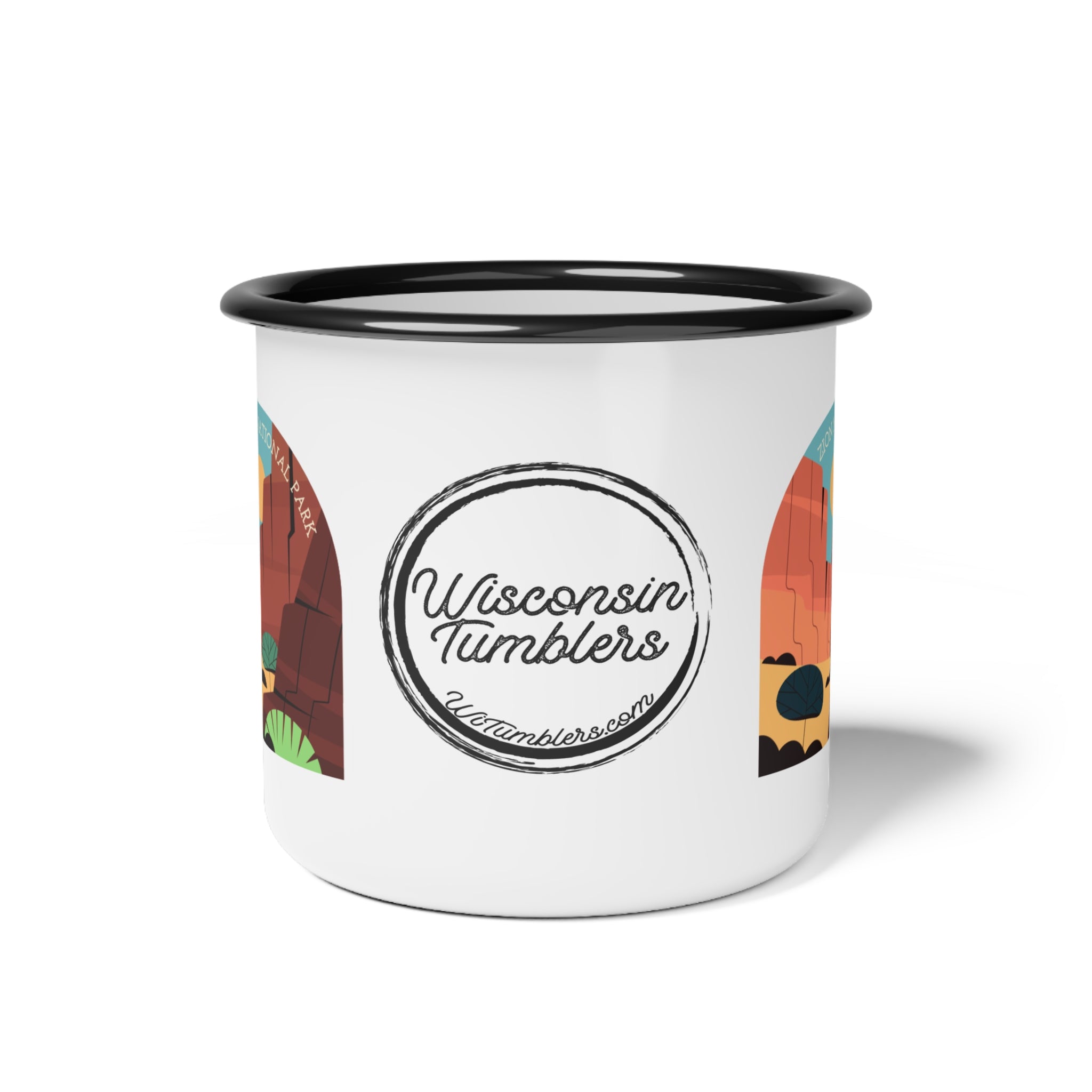 Zion National Park - Enamel Camp Cup