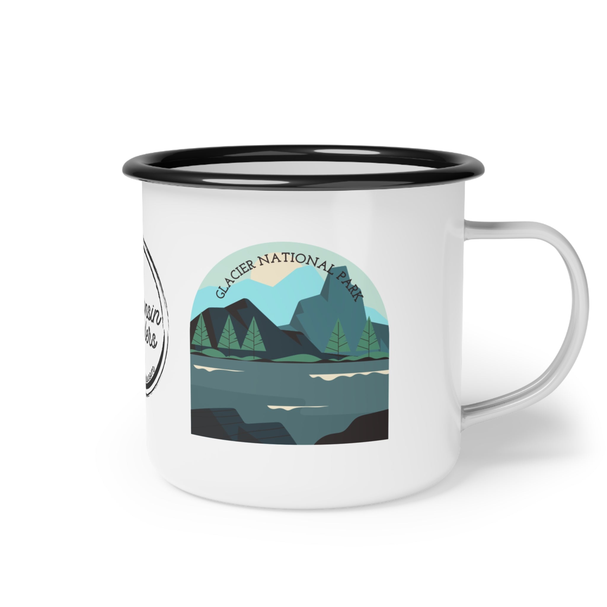 Glacier National Park - Enamel Camp Cup
