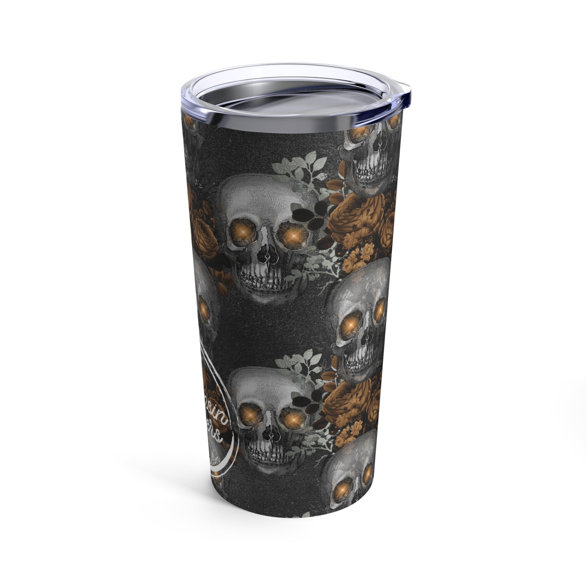 Gray Skulls - 20oz Tumbler